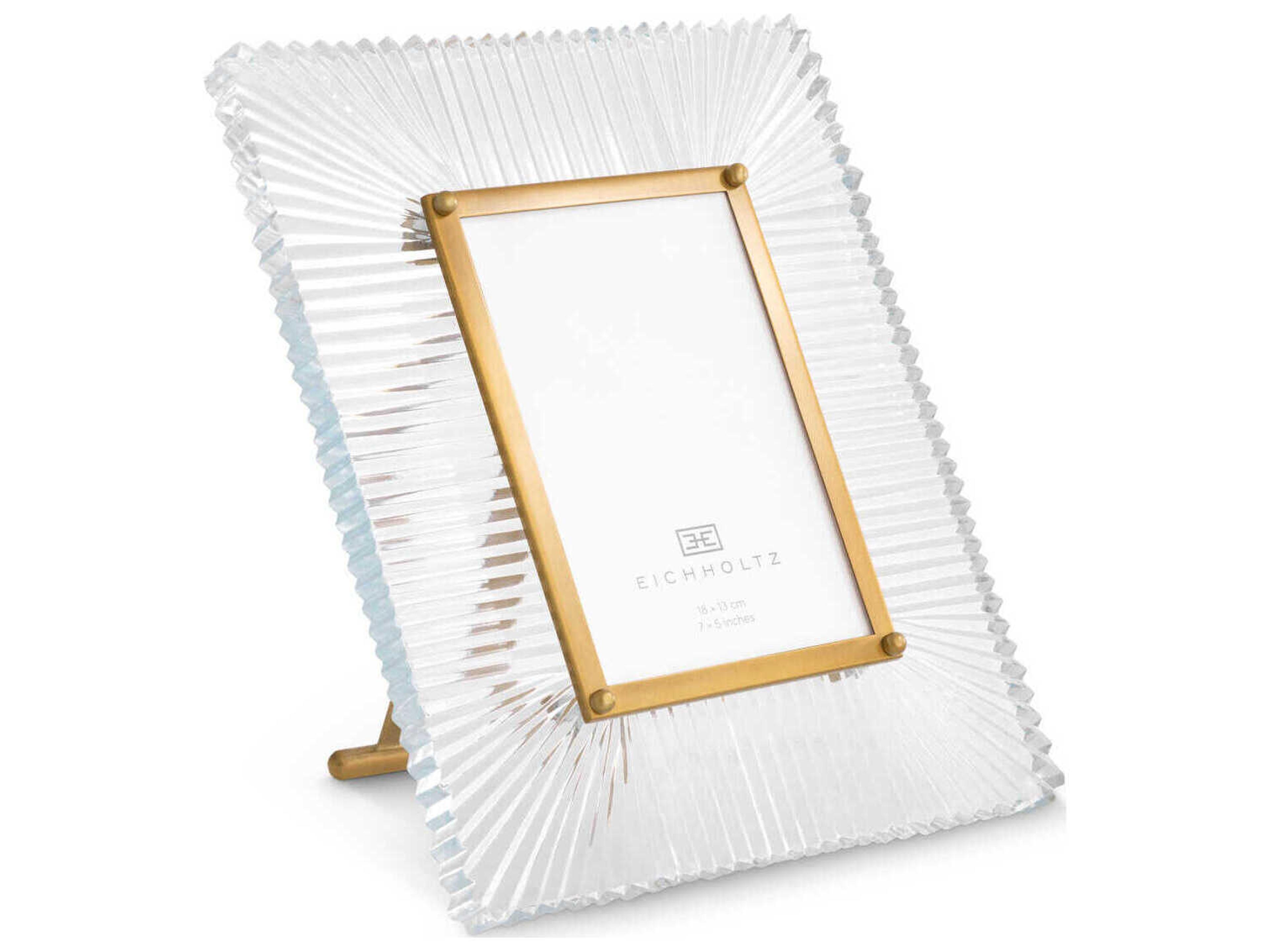 Camille Antique Brass Picture Frame