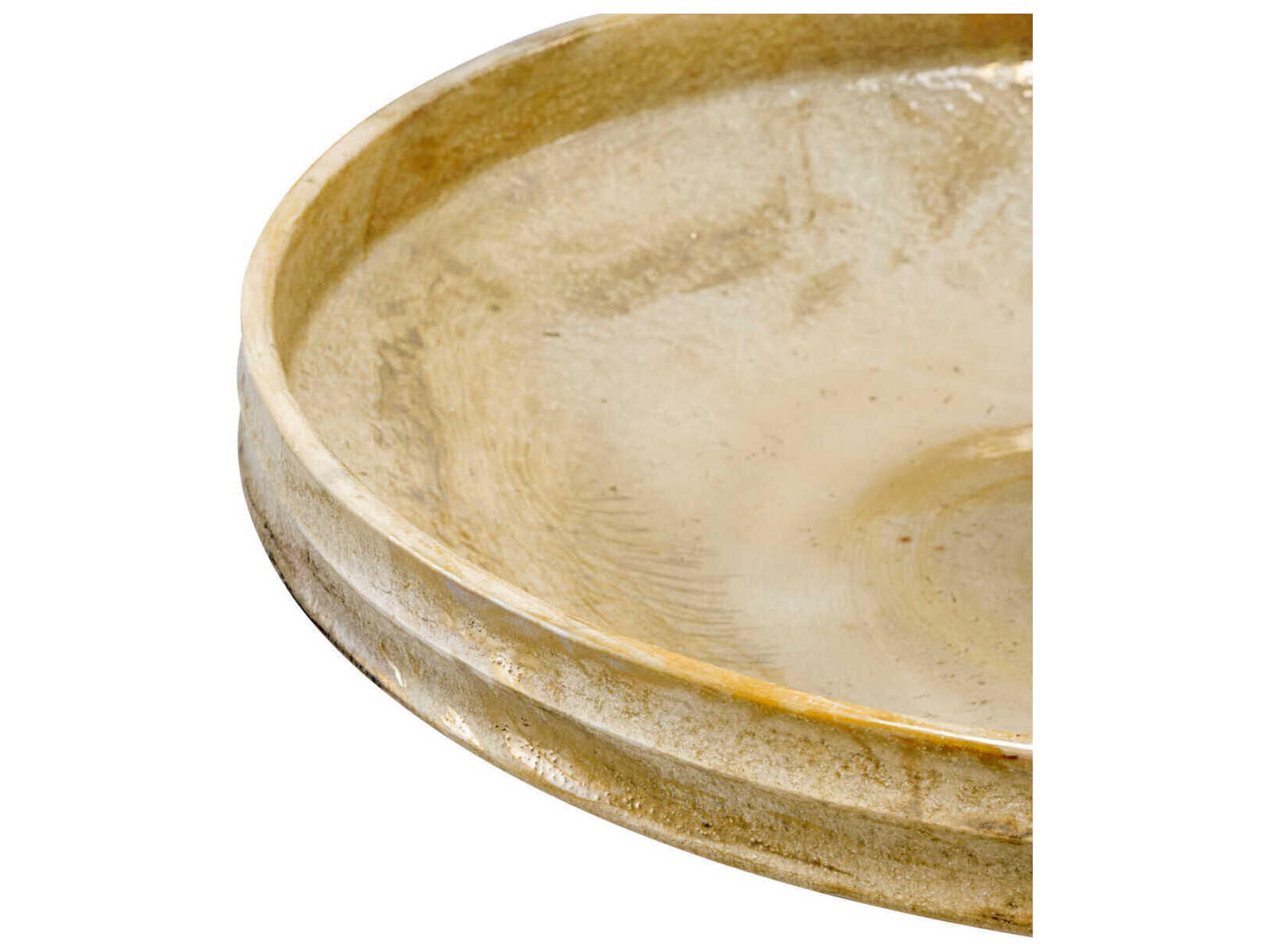 Eichholtz Madero Raku Ceramic Pearl Bowl