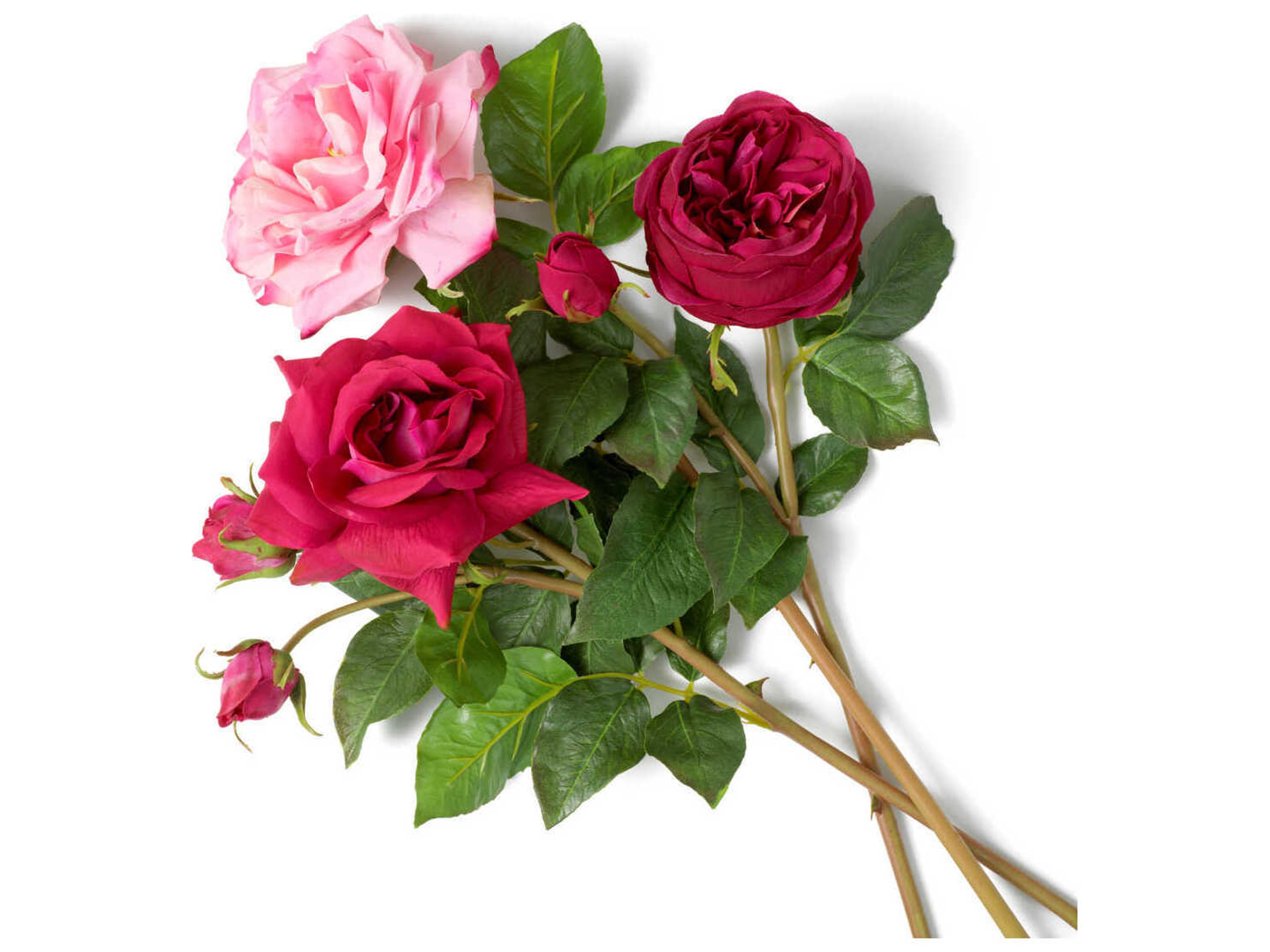 Eichholtz Roses Of Multi Color Real Touch Pcs/3 Varieties Bouquet