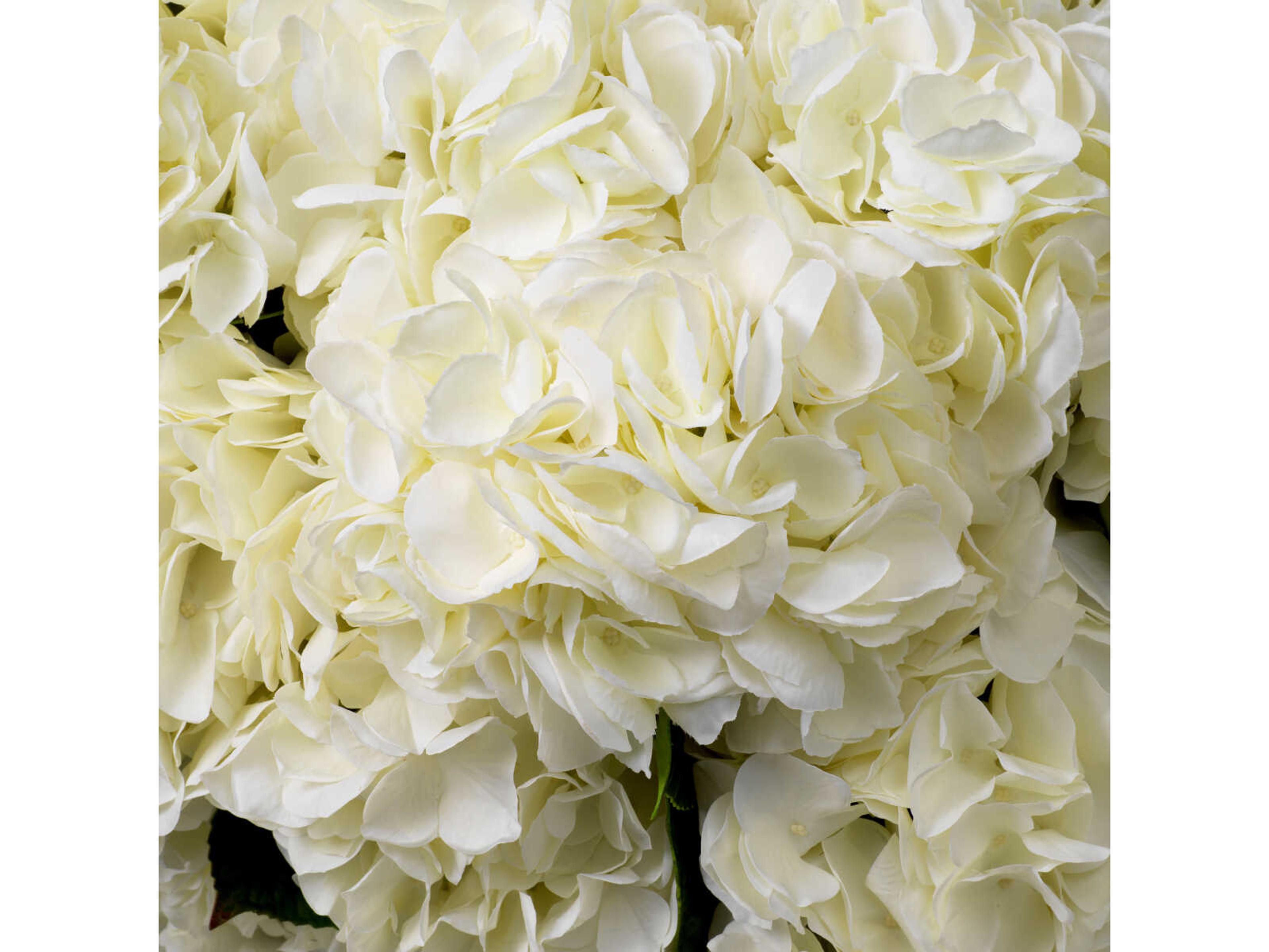 Eichholtz Hydrangeas Of White Tones Real Touch Pcs/2 Varieties Bouquet