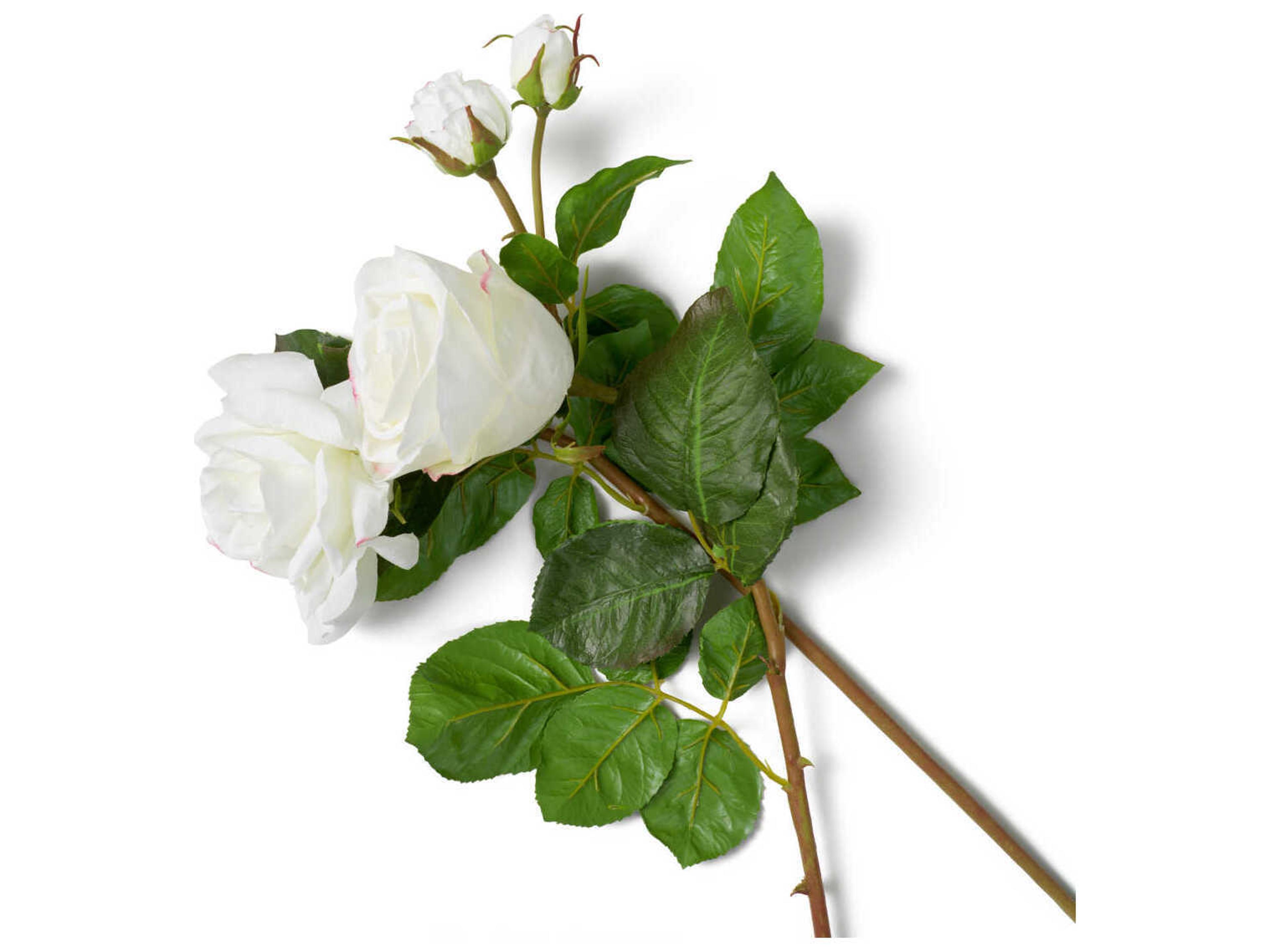 Eichholtz Roses Of Two Tone White Real Touch Pcs/2 Varieties Bouquet