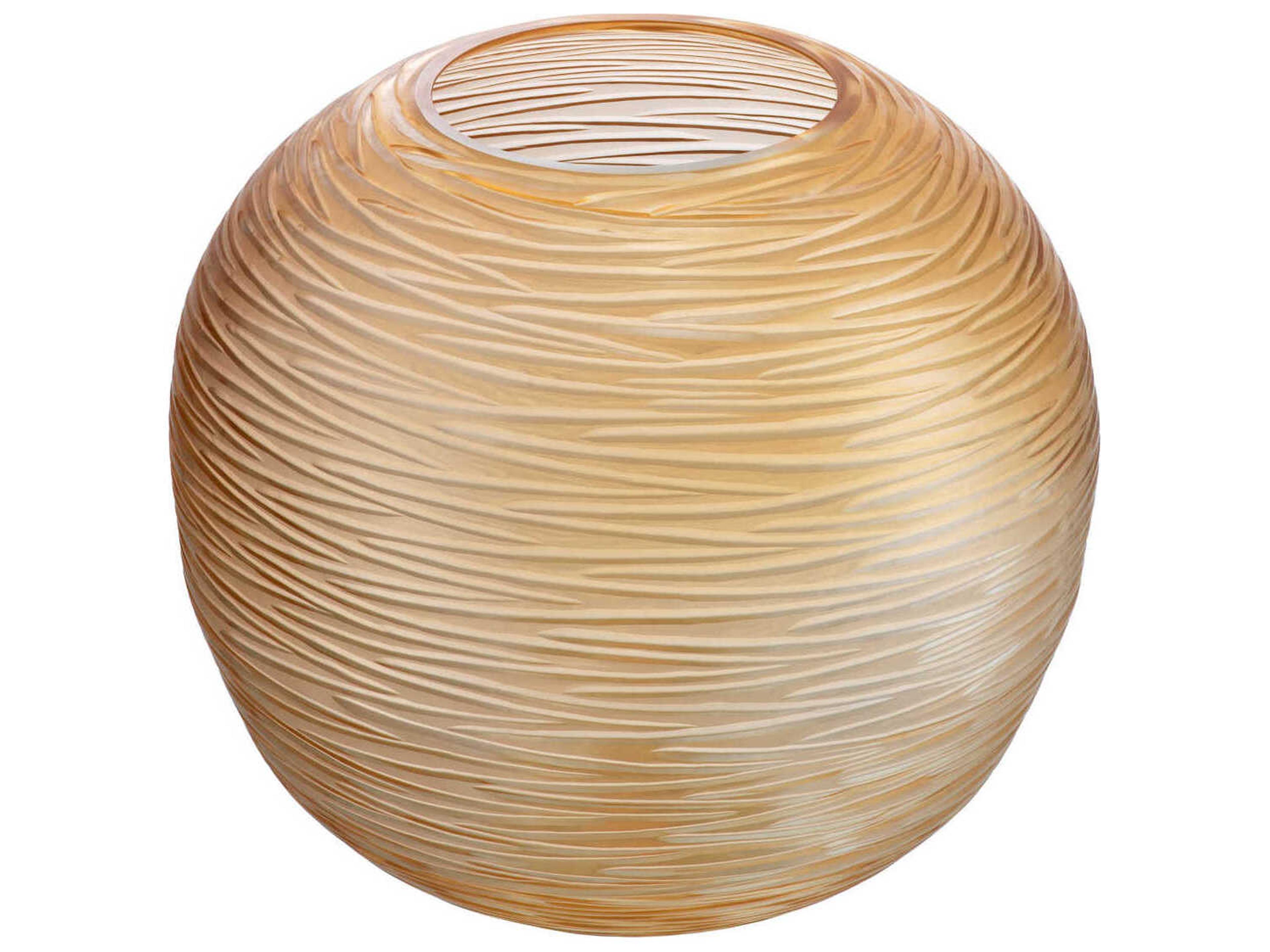 Eichholtz Alessio S Peach Glass Vase