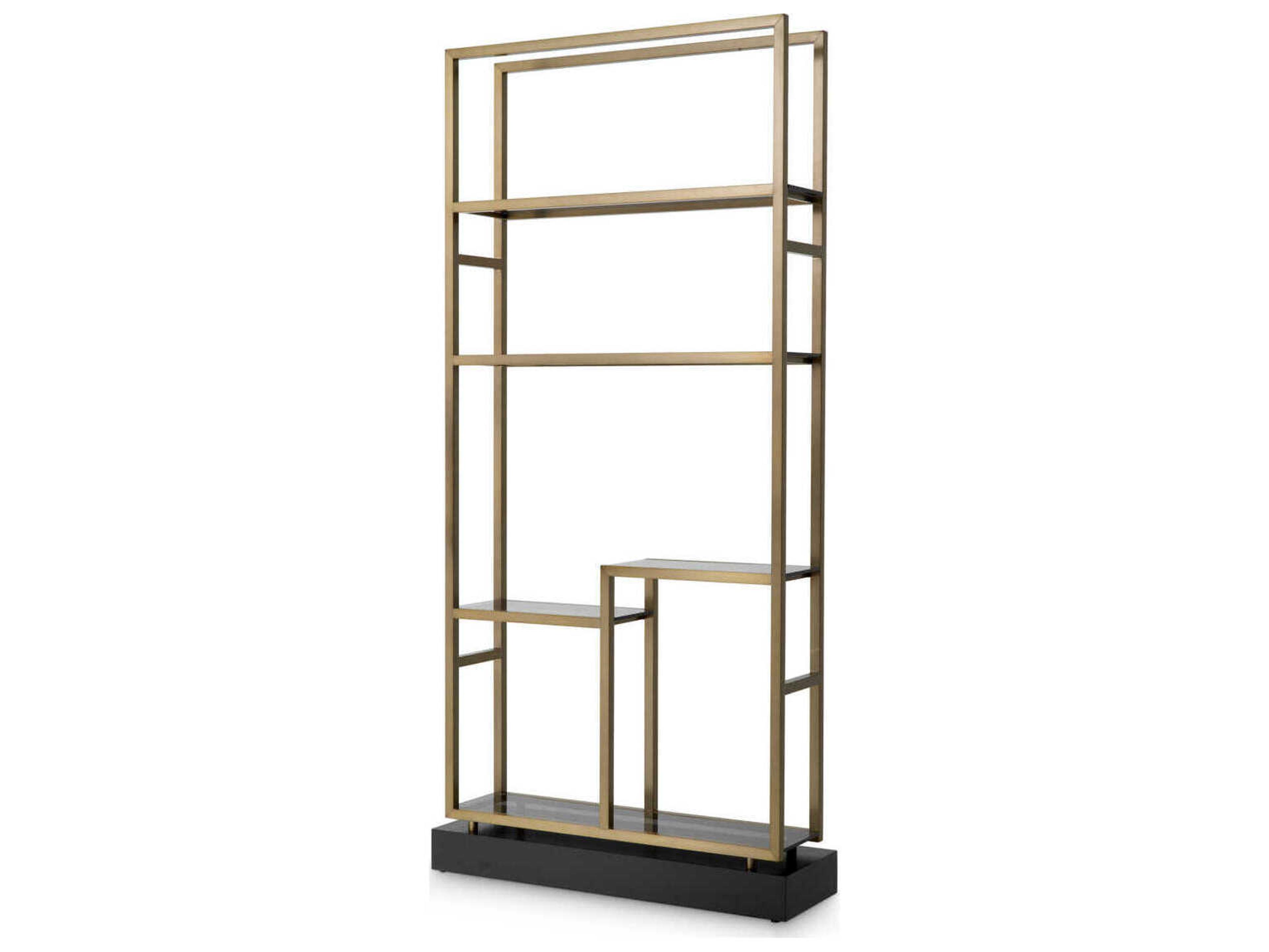 Corrado Ii Brushed Brass Cabinet