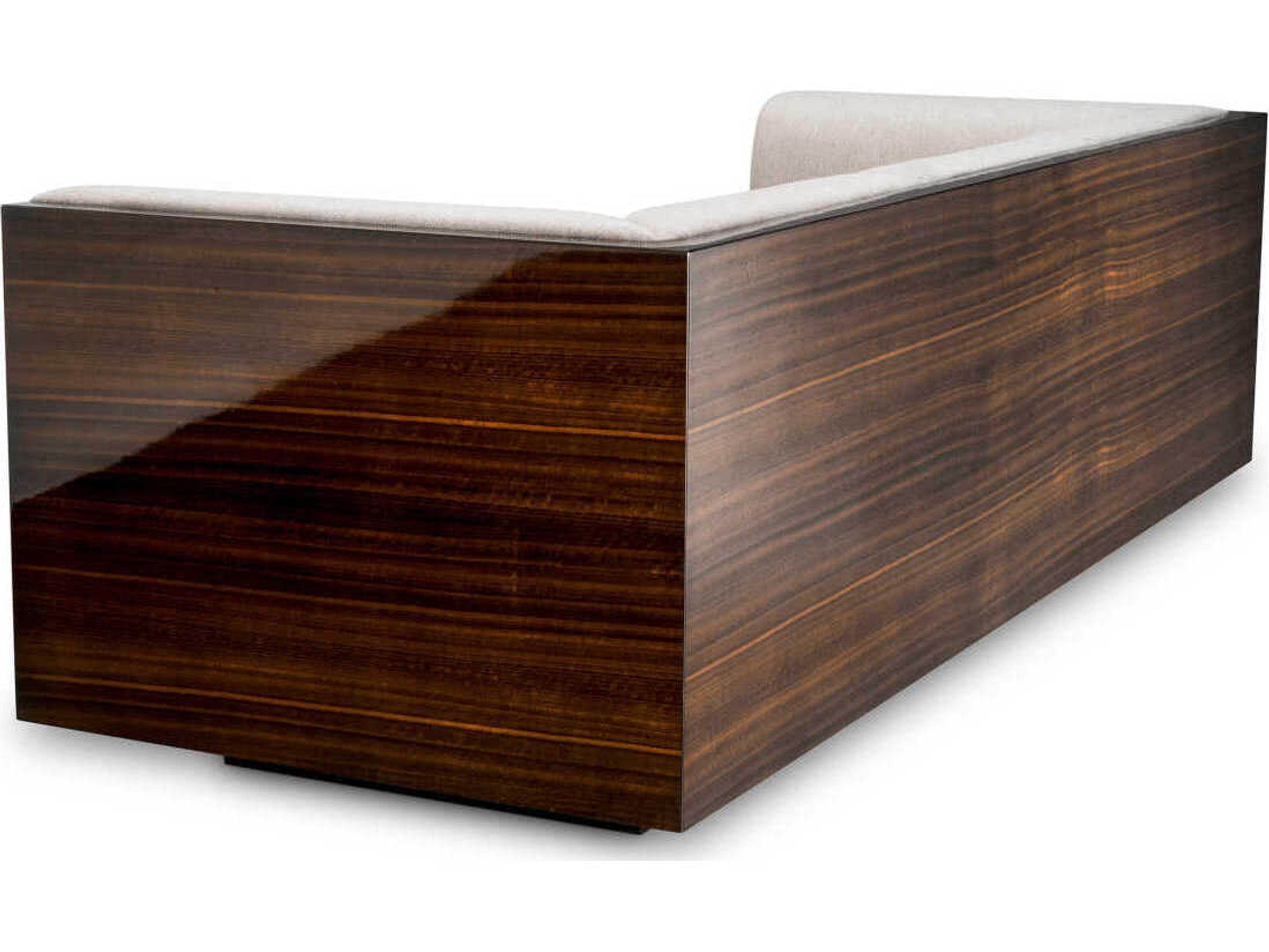 Eichholtz Sebastian Eucalyptus Veneer Loki Natural Sofa