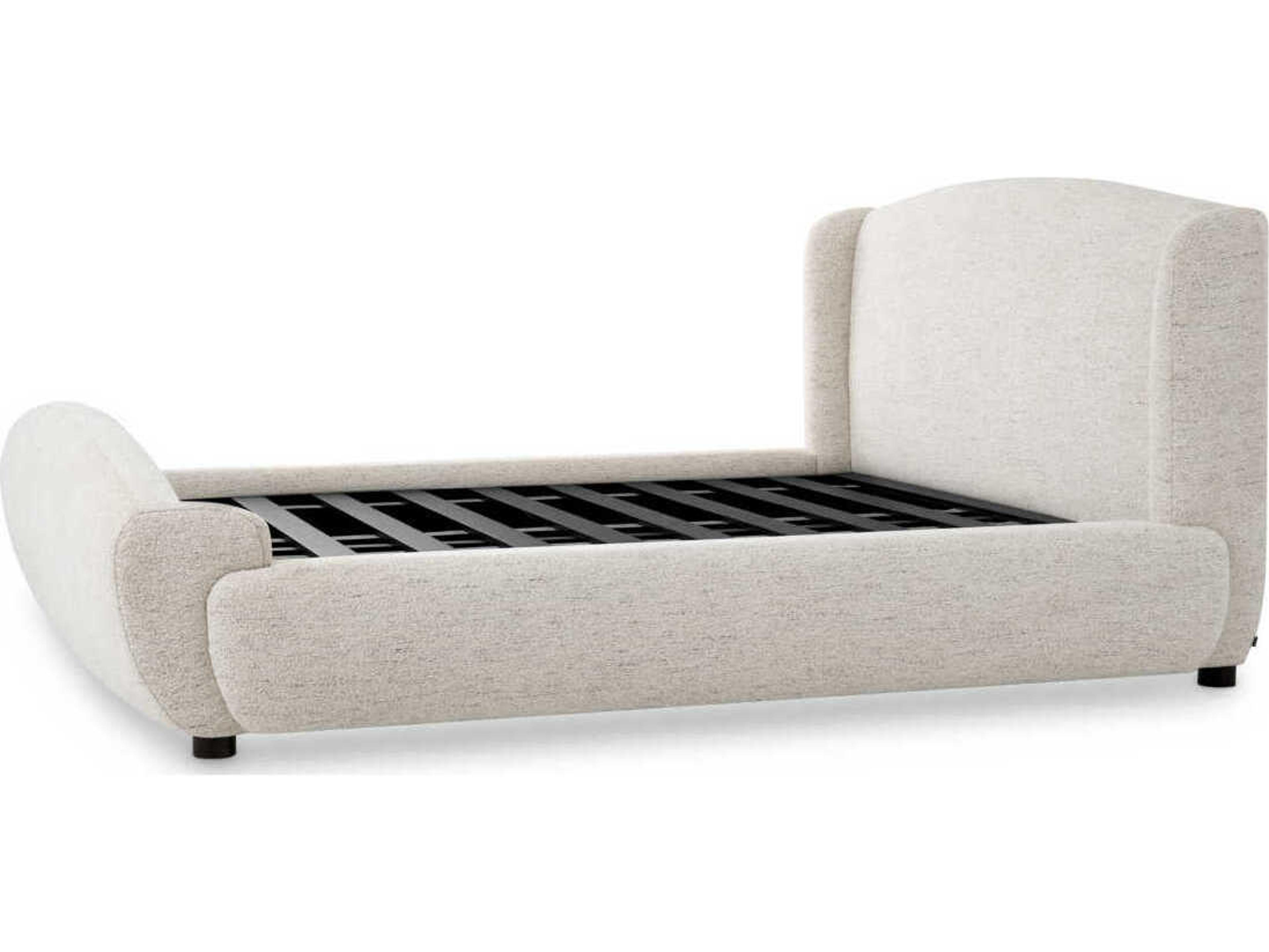 Eichholtz Mellory King Size Seashell Off-White Bed Frame