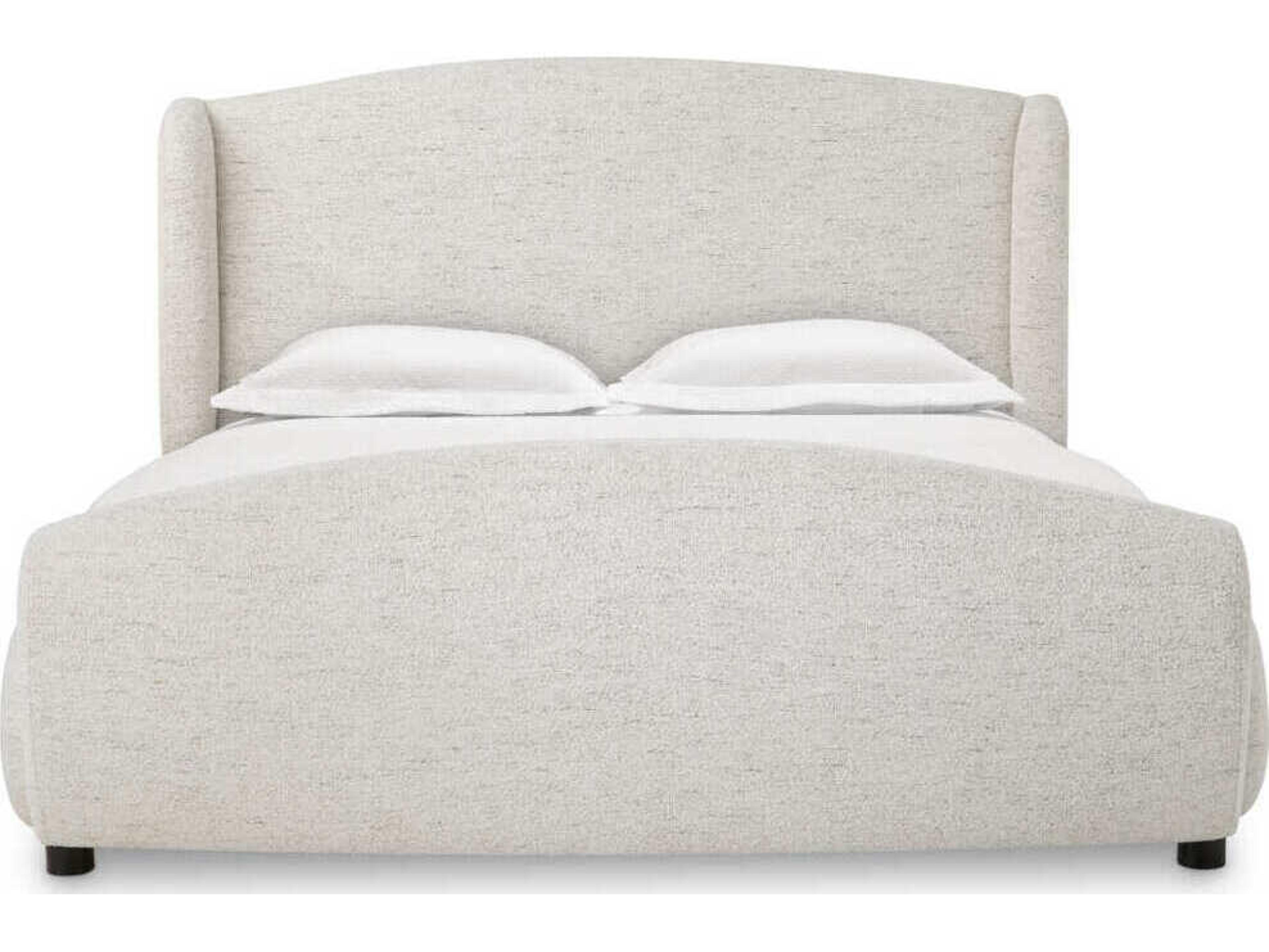 Eichholtz Mellory Queen Size Seashell Off-White Bed Frame