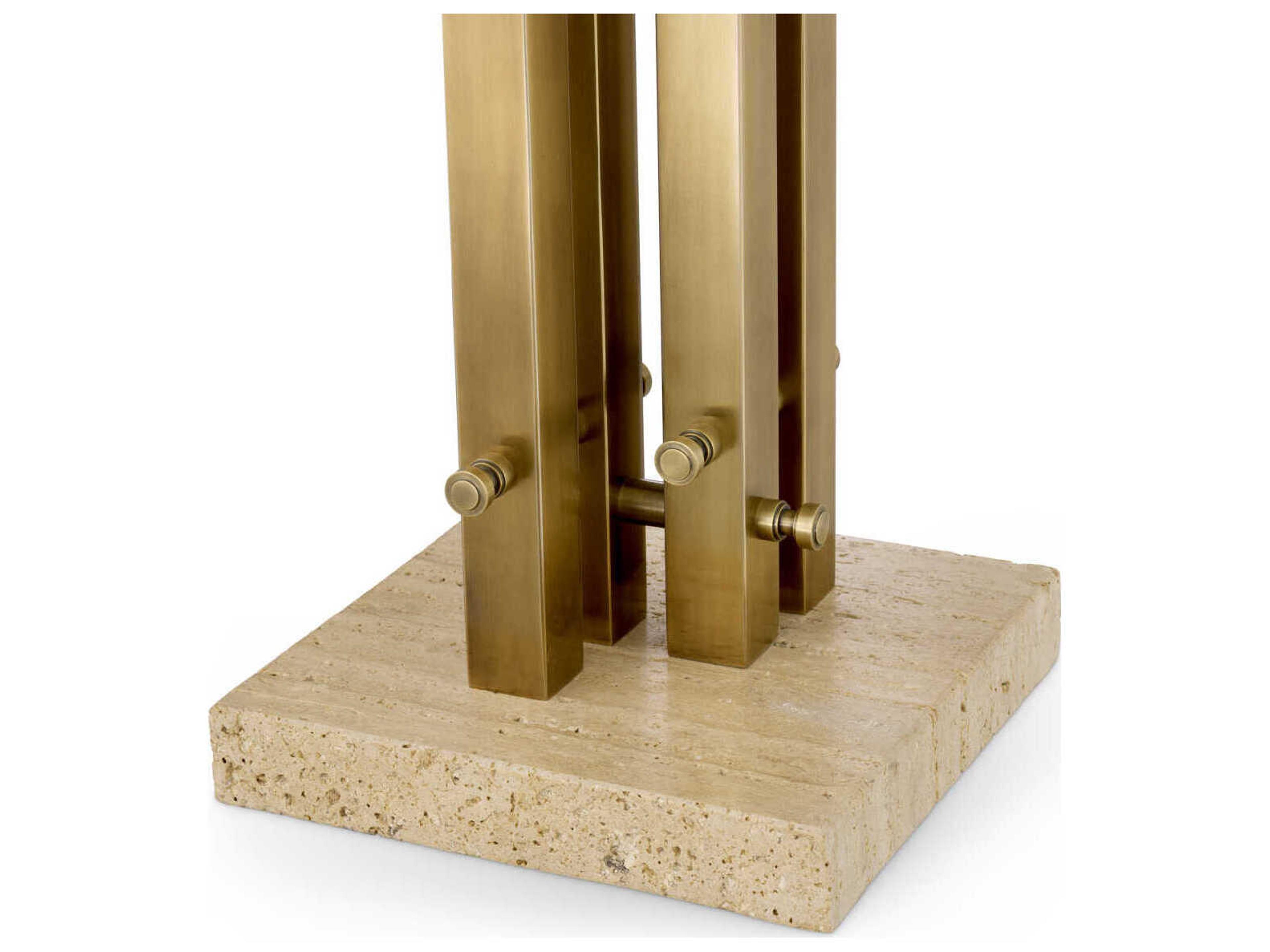 Eichholtz Destino Vintage Brass Incl Shade Table Lamp