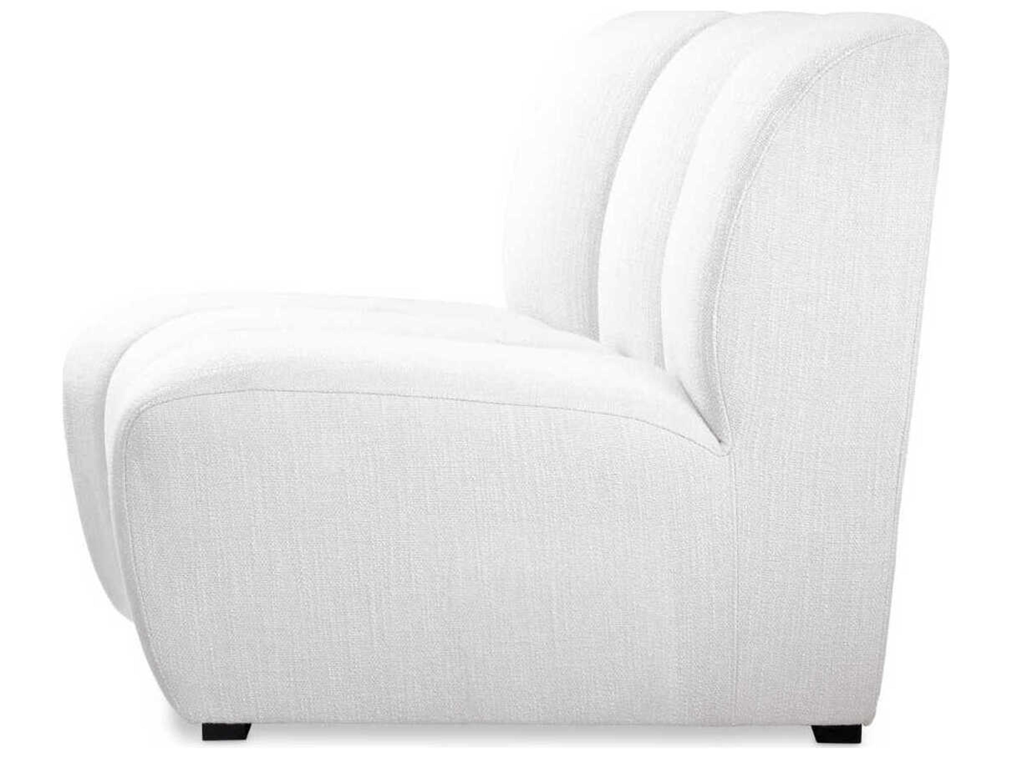 Eichholtz Lando Avalon White Black Feet Upholstered Modular