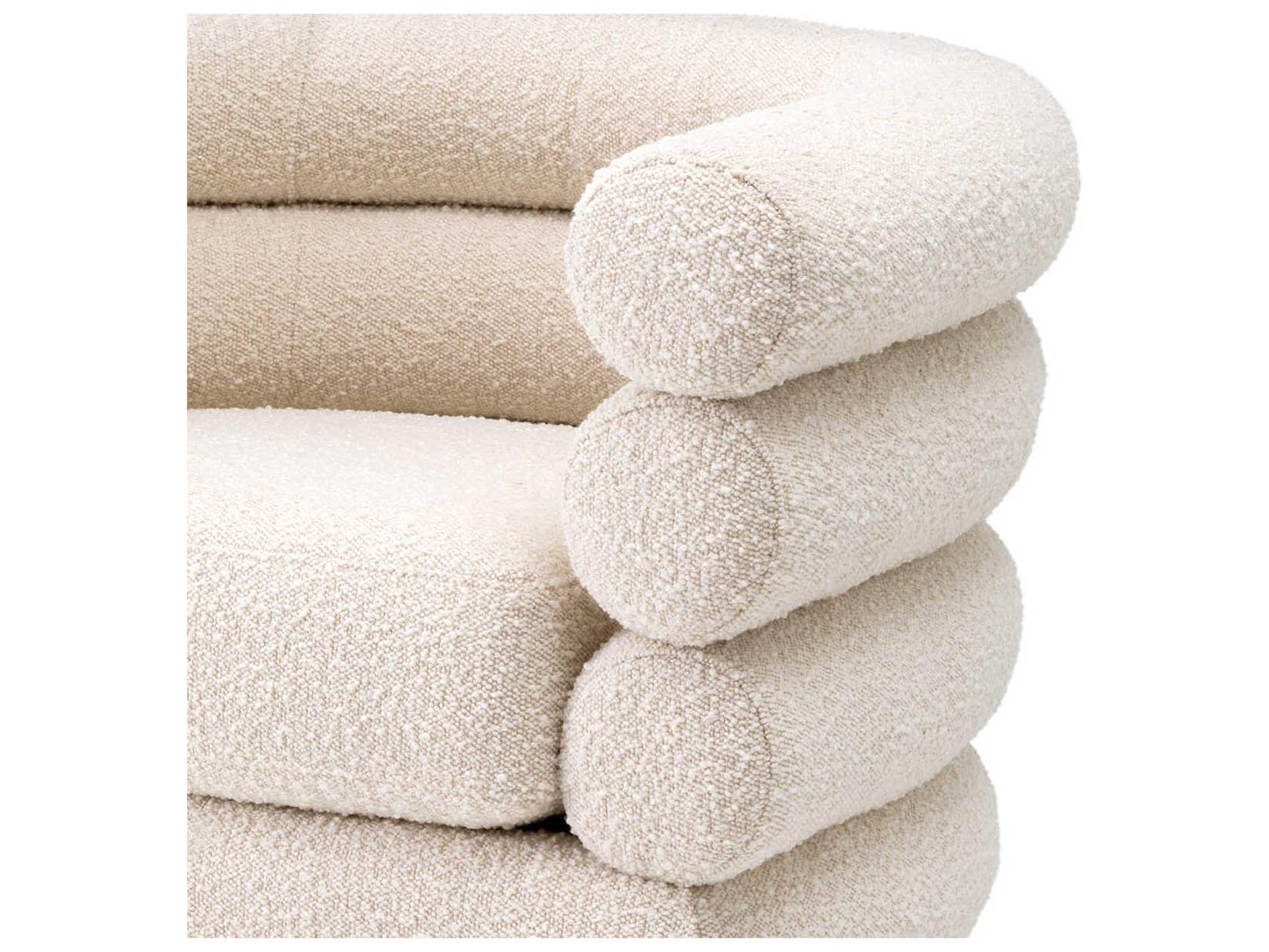 Eichholtz Maguire Swivel Cream Accent Chair