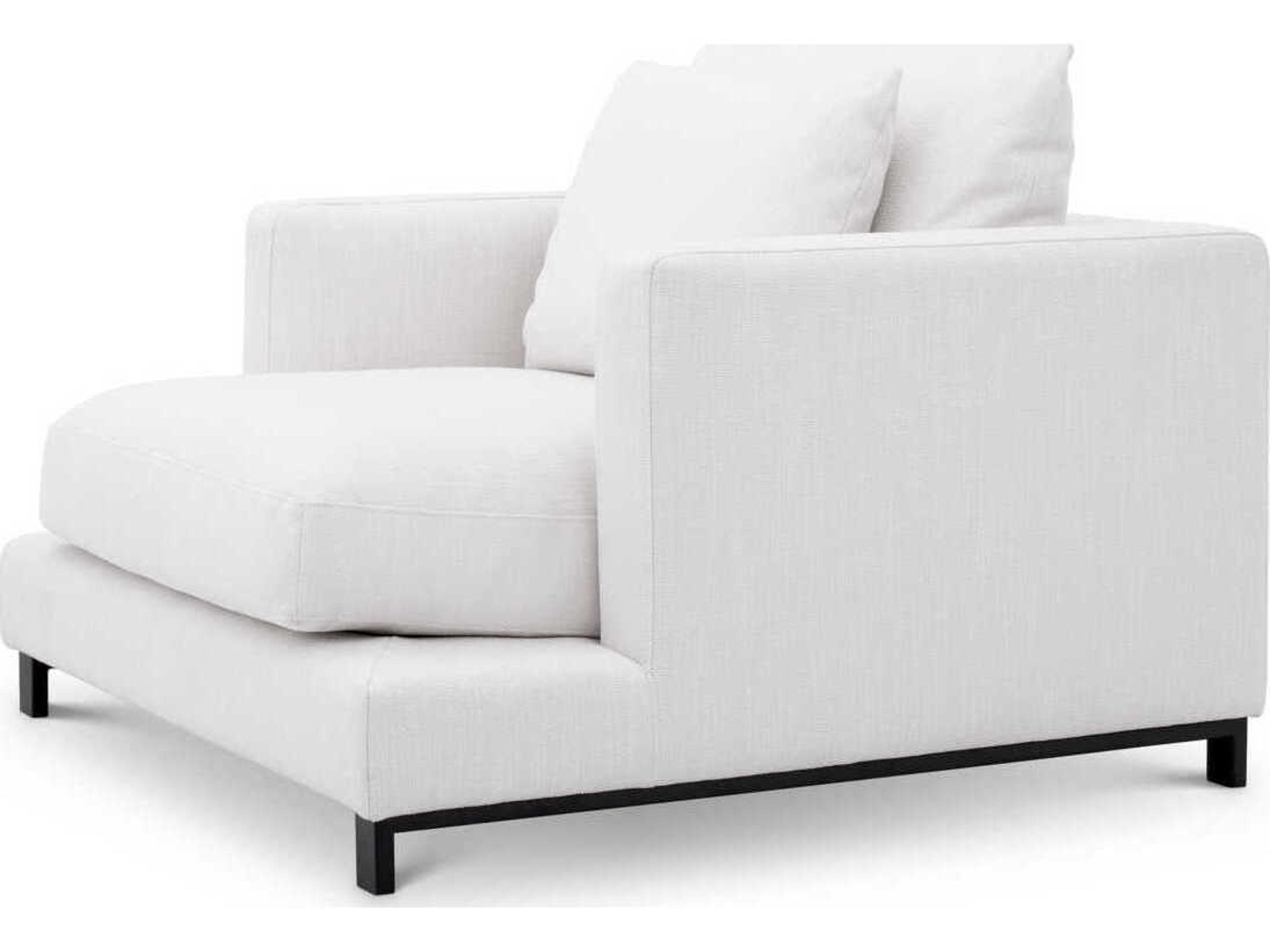 Eichholtz Burbury White Chair and a Half