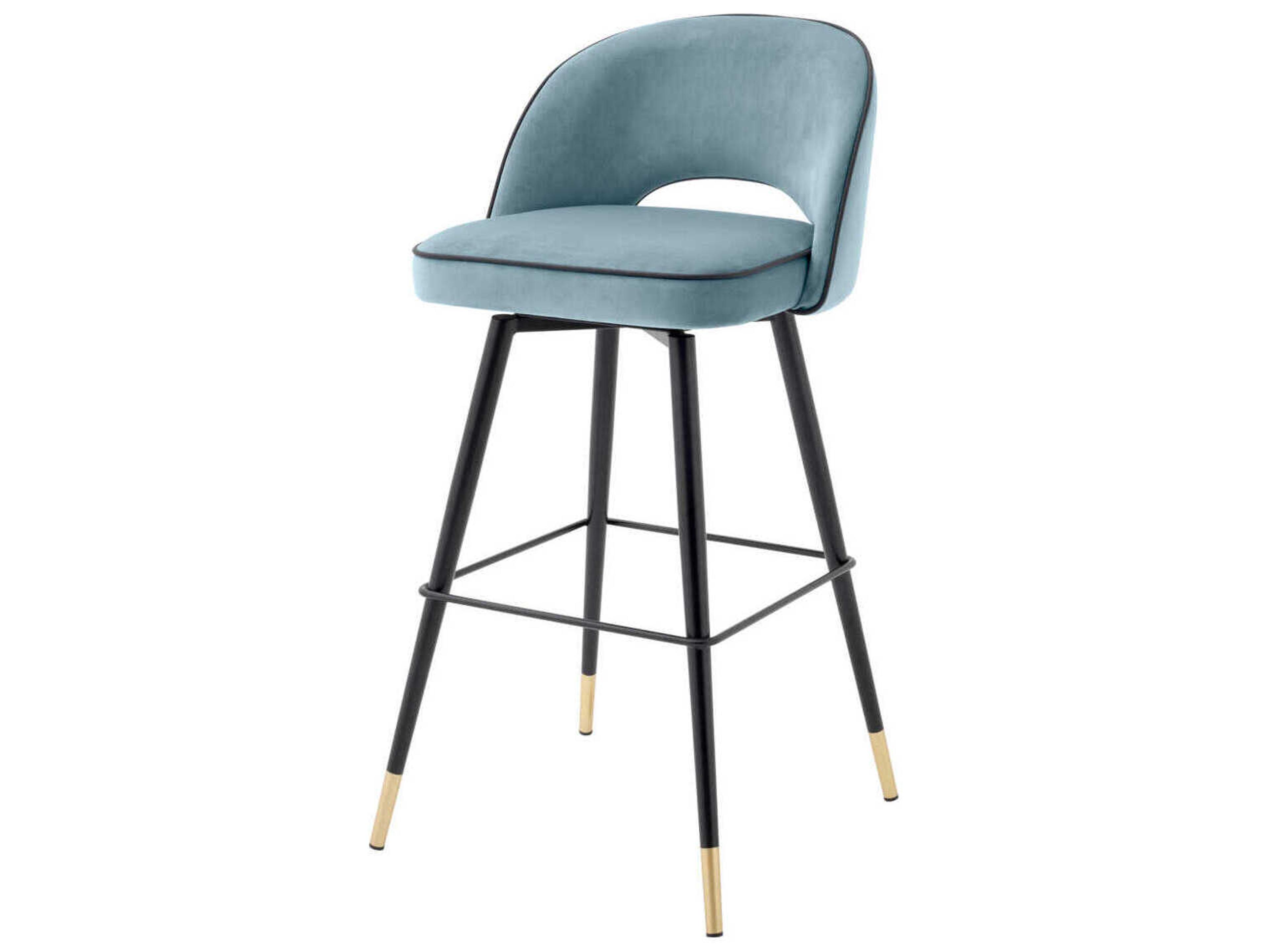 Cliff Upholstered Swivel Bar Stool Set of 2