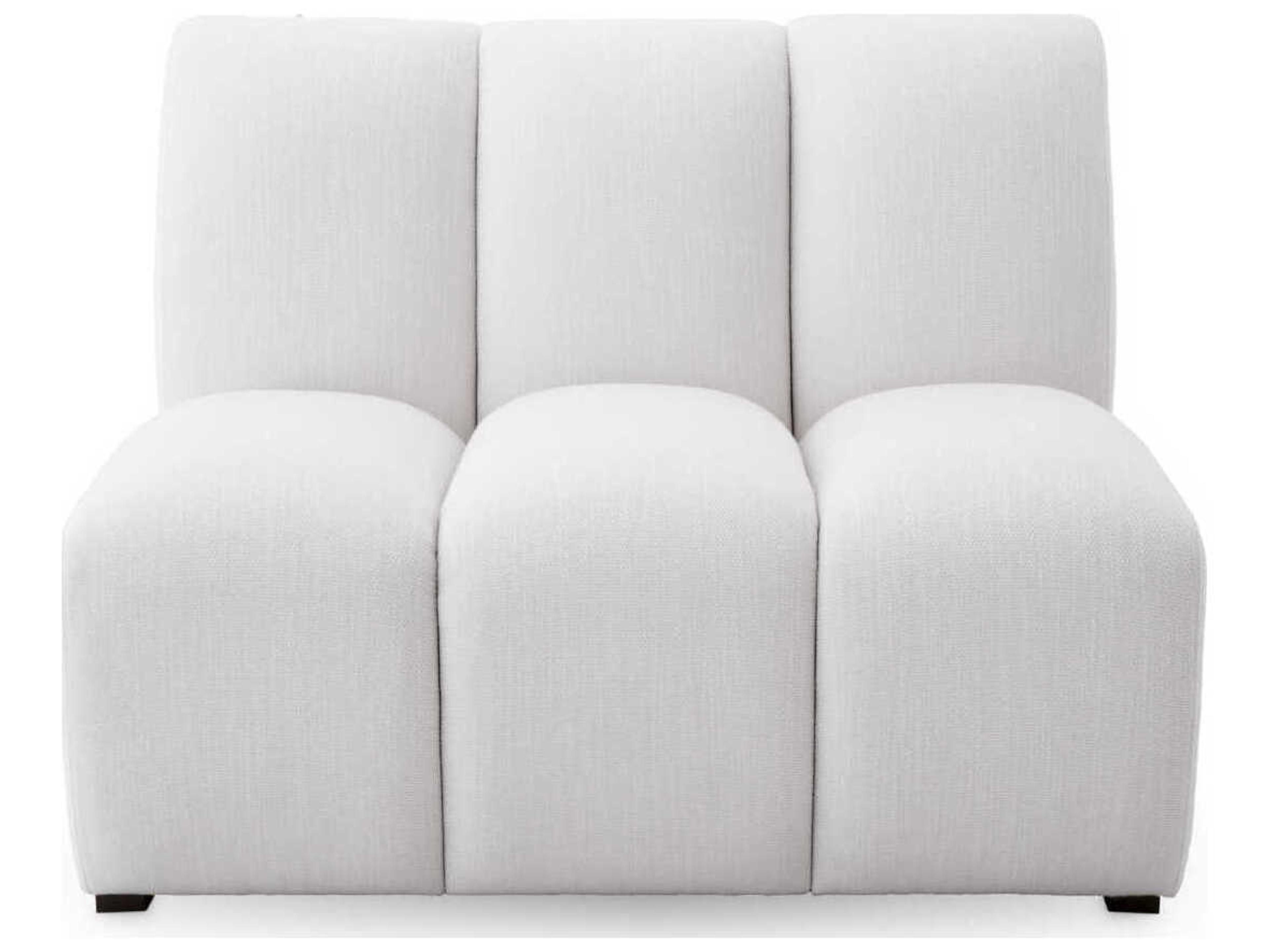 Eichholtz Lando Avalon White Black Feet Upholstered Modular