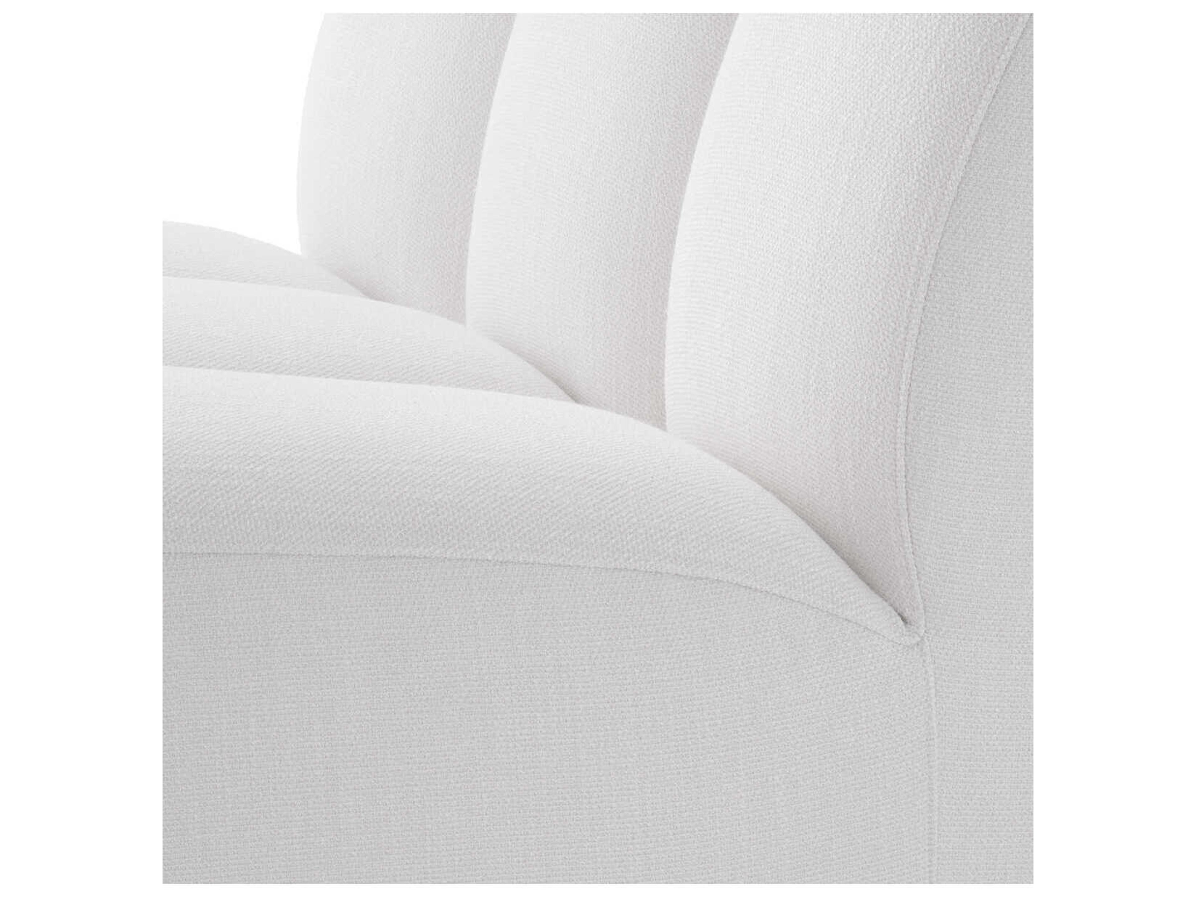 Eichholtz Lando Avalon White Black Feet Upholstered Modular
