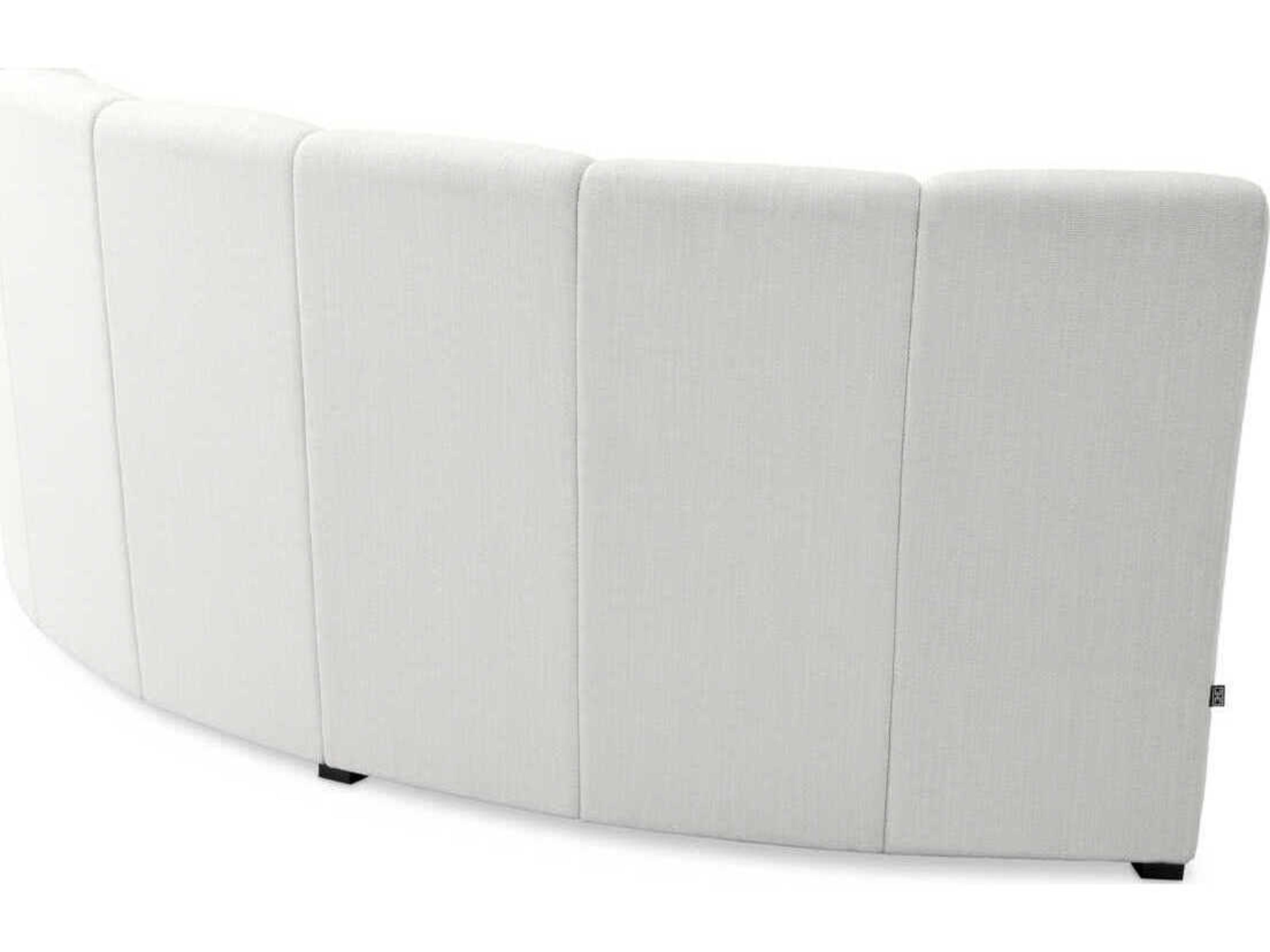 Eichholtz Lando Avalon White Black Feet Upholstered Modular