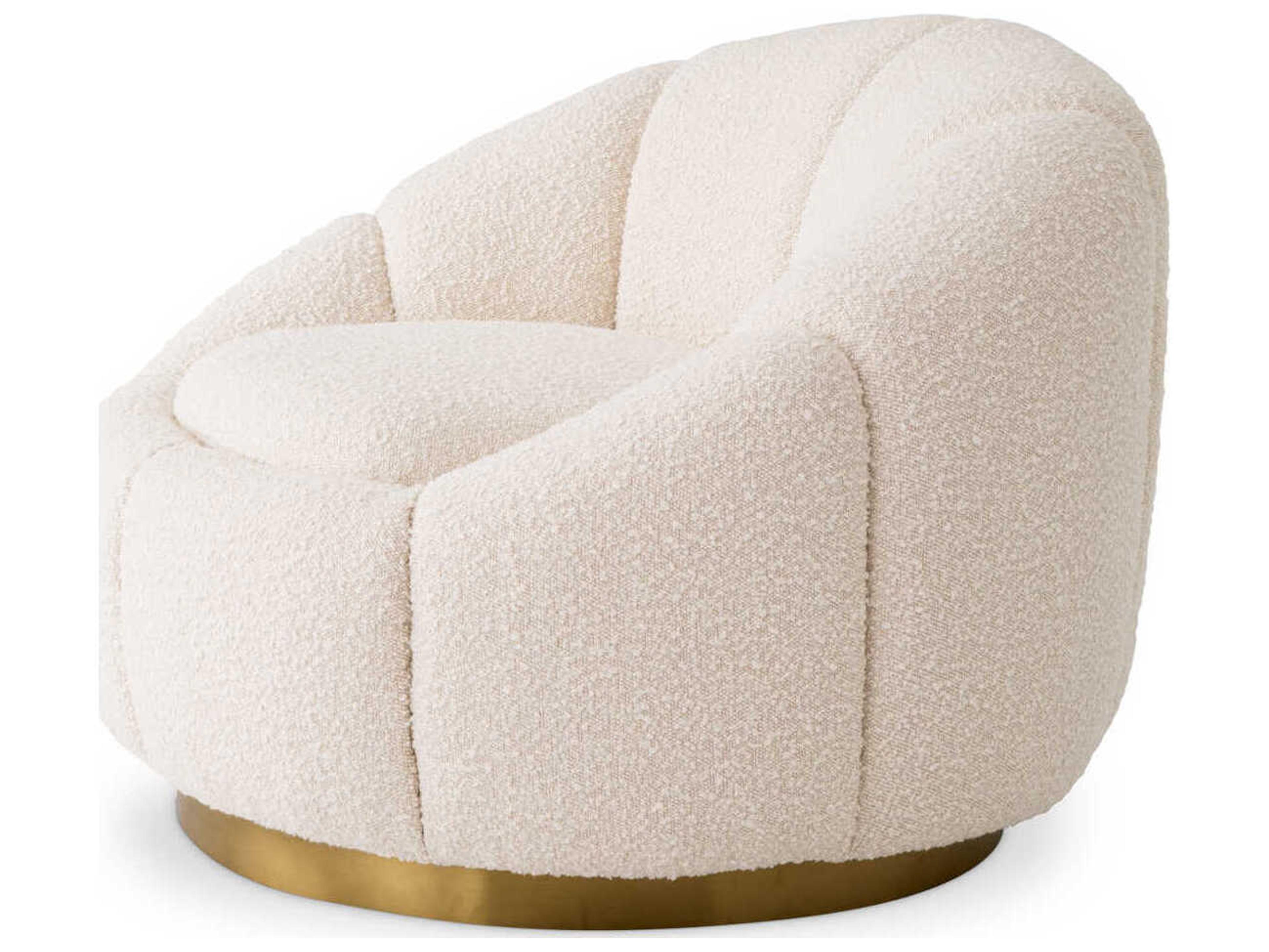 Eichholtz Inger Swivel Cream Accent Chair