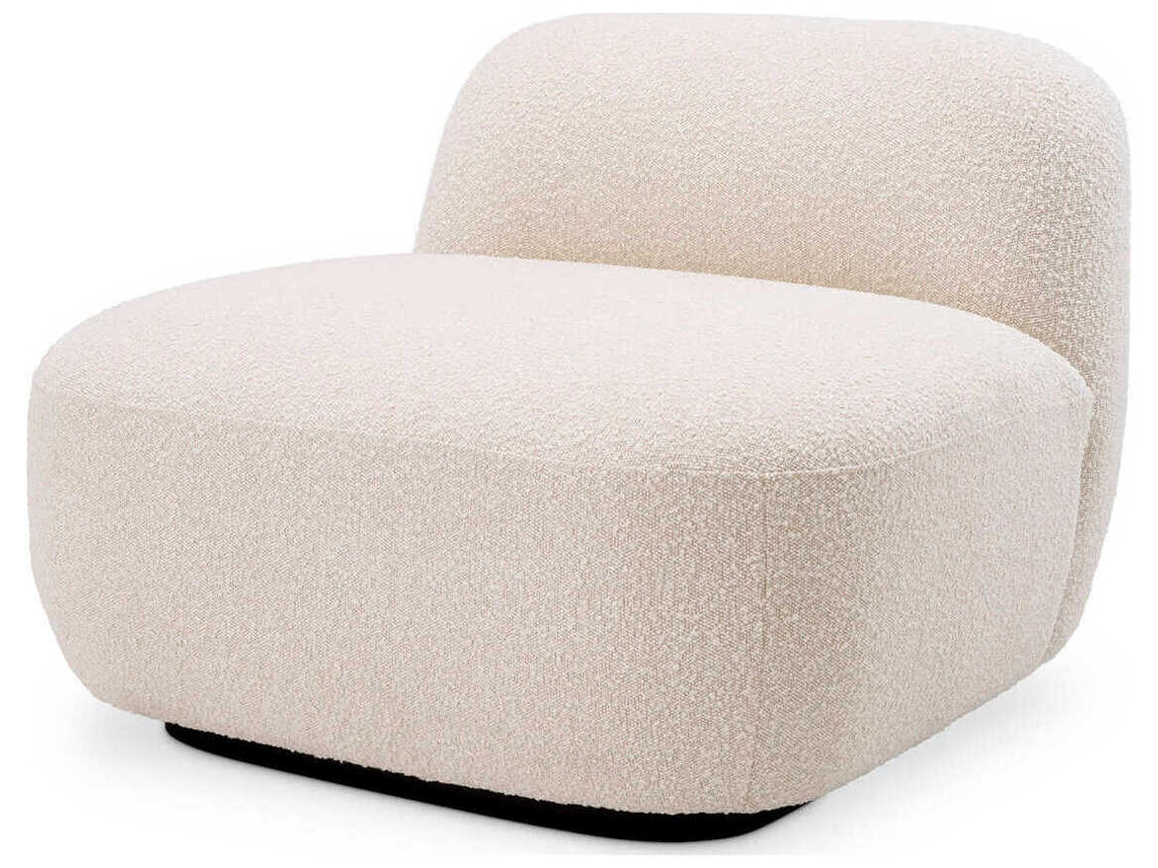 Björn Accent Chair in Bouclé Cream