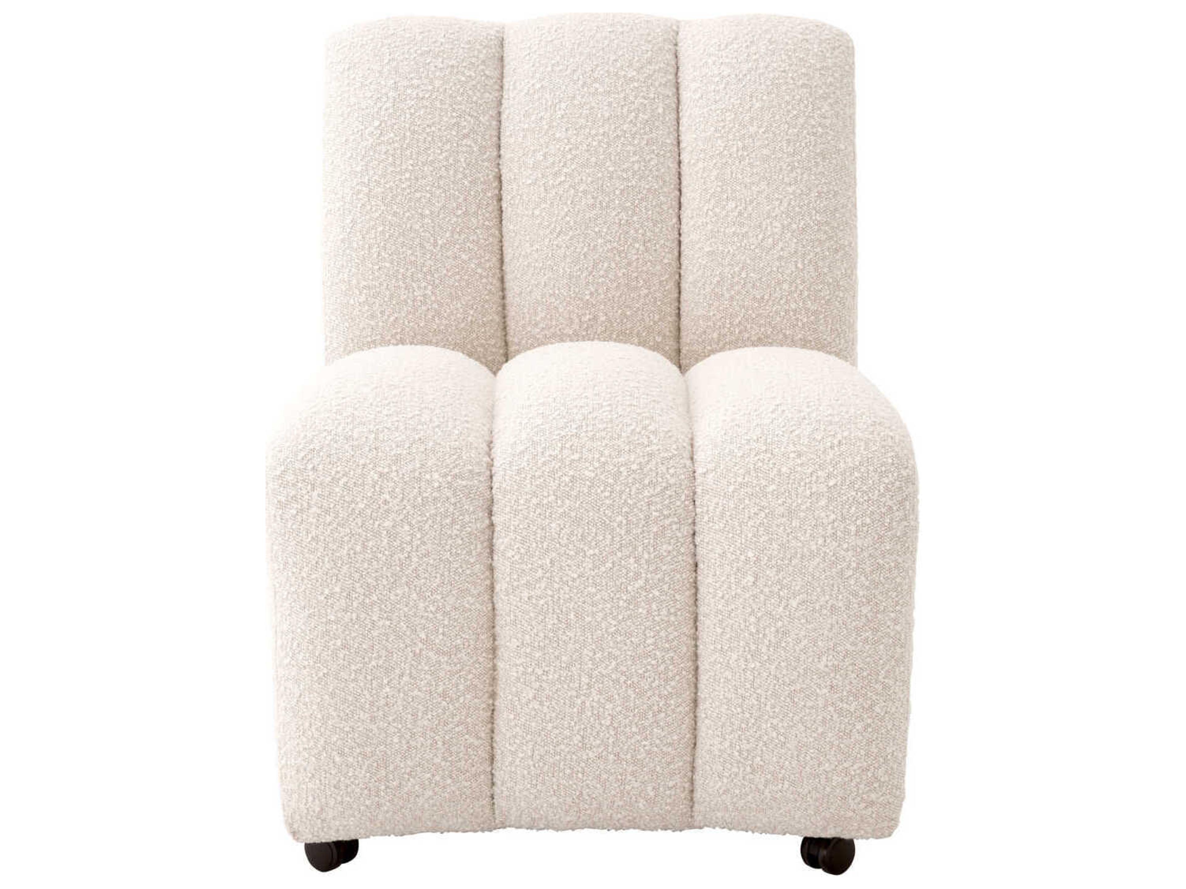 Eichholtz Kelly Beige Upholstered Armless Dining Chair