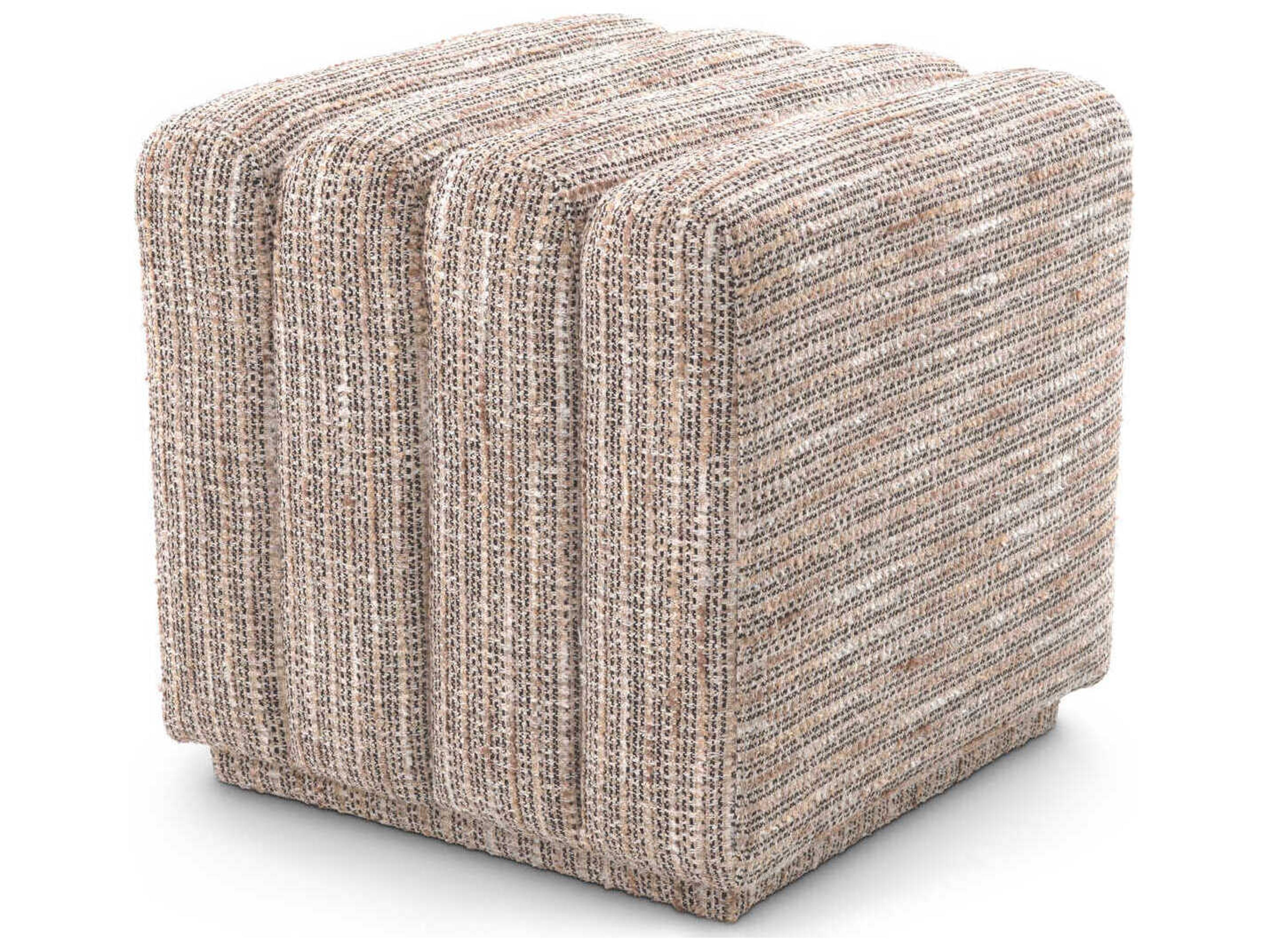 Stool Bente Mademoiselle Beige Upholstered Accent Stool