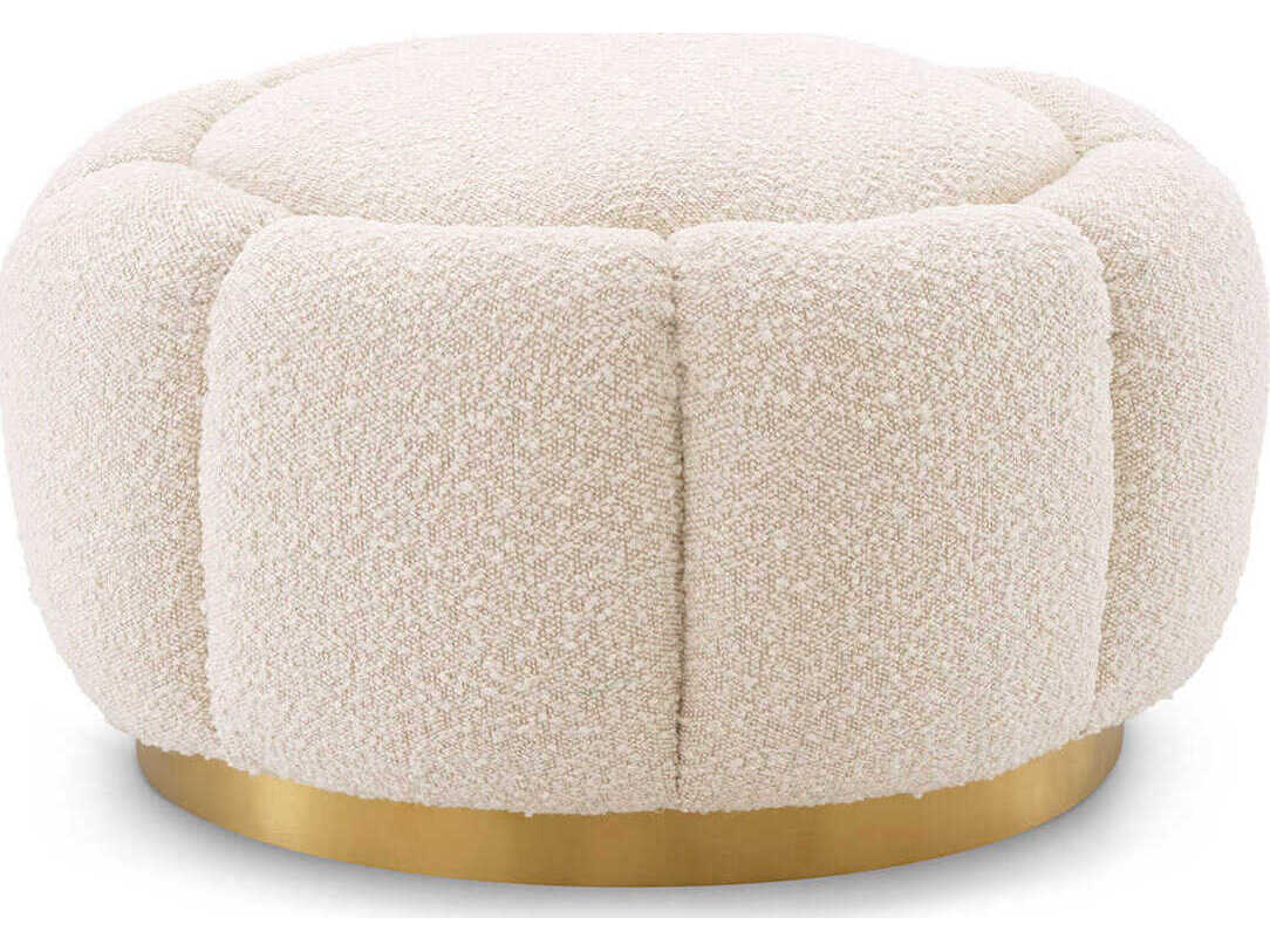 Björn Bench Muslin White Modern