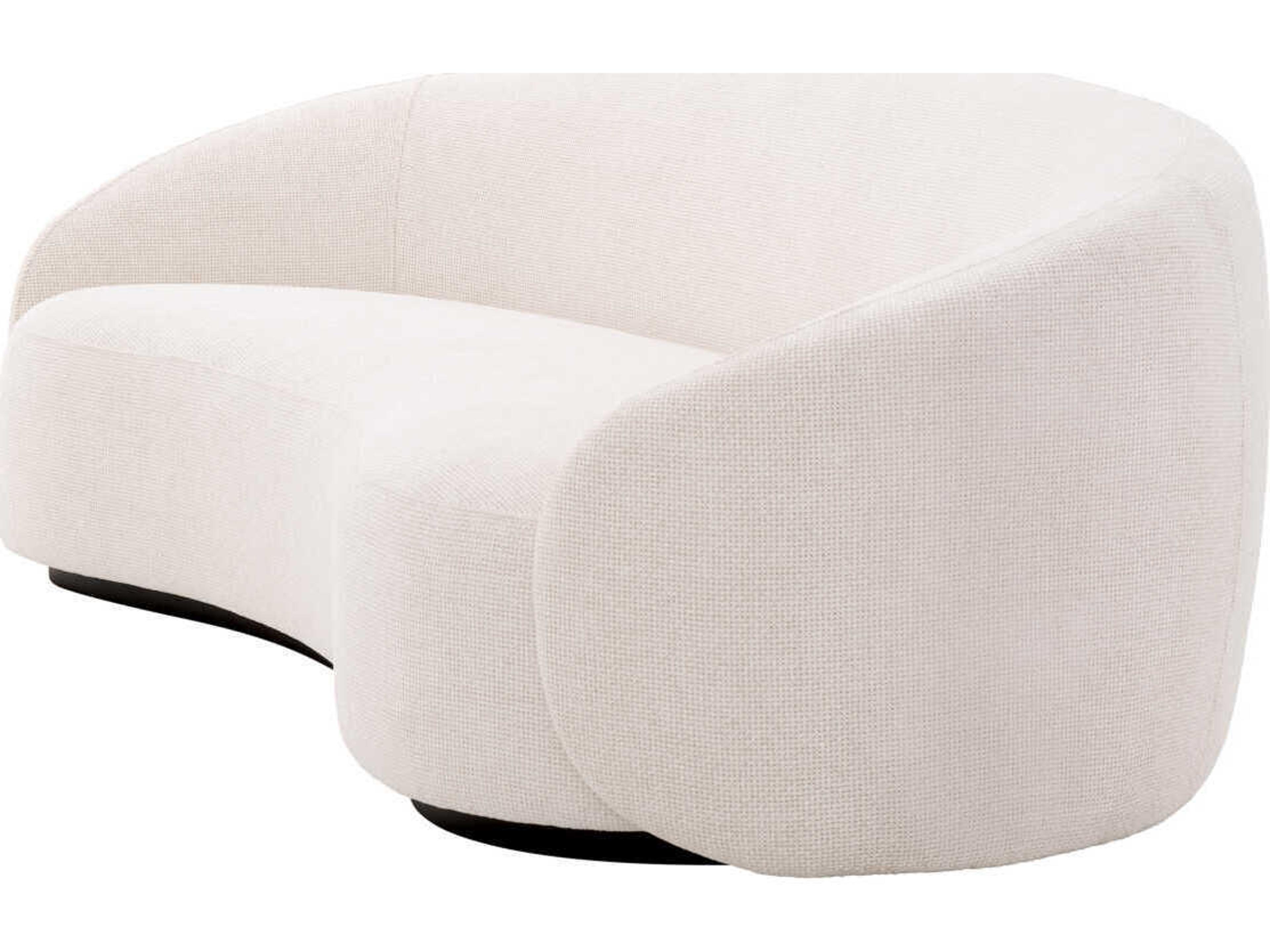 Eichholtz Amore White Upholstered Sofa