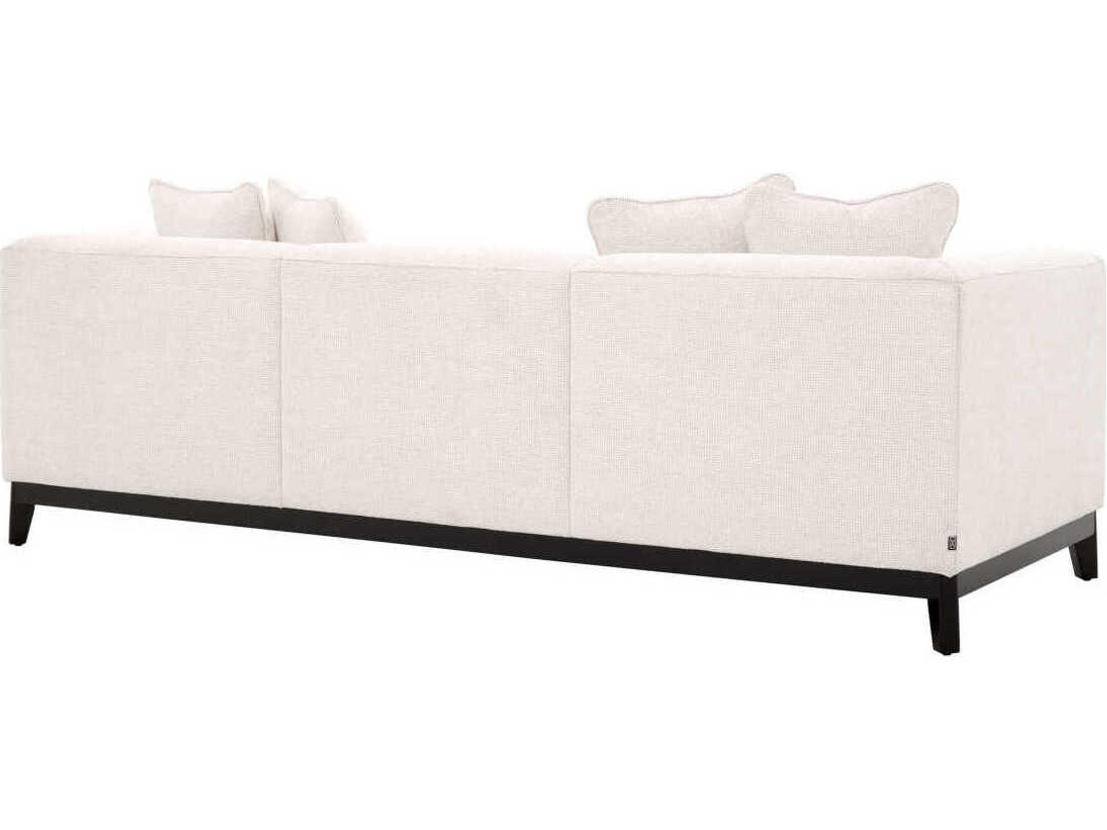 Eichholtz Corso White Upholstered Sofa