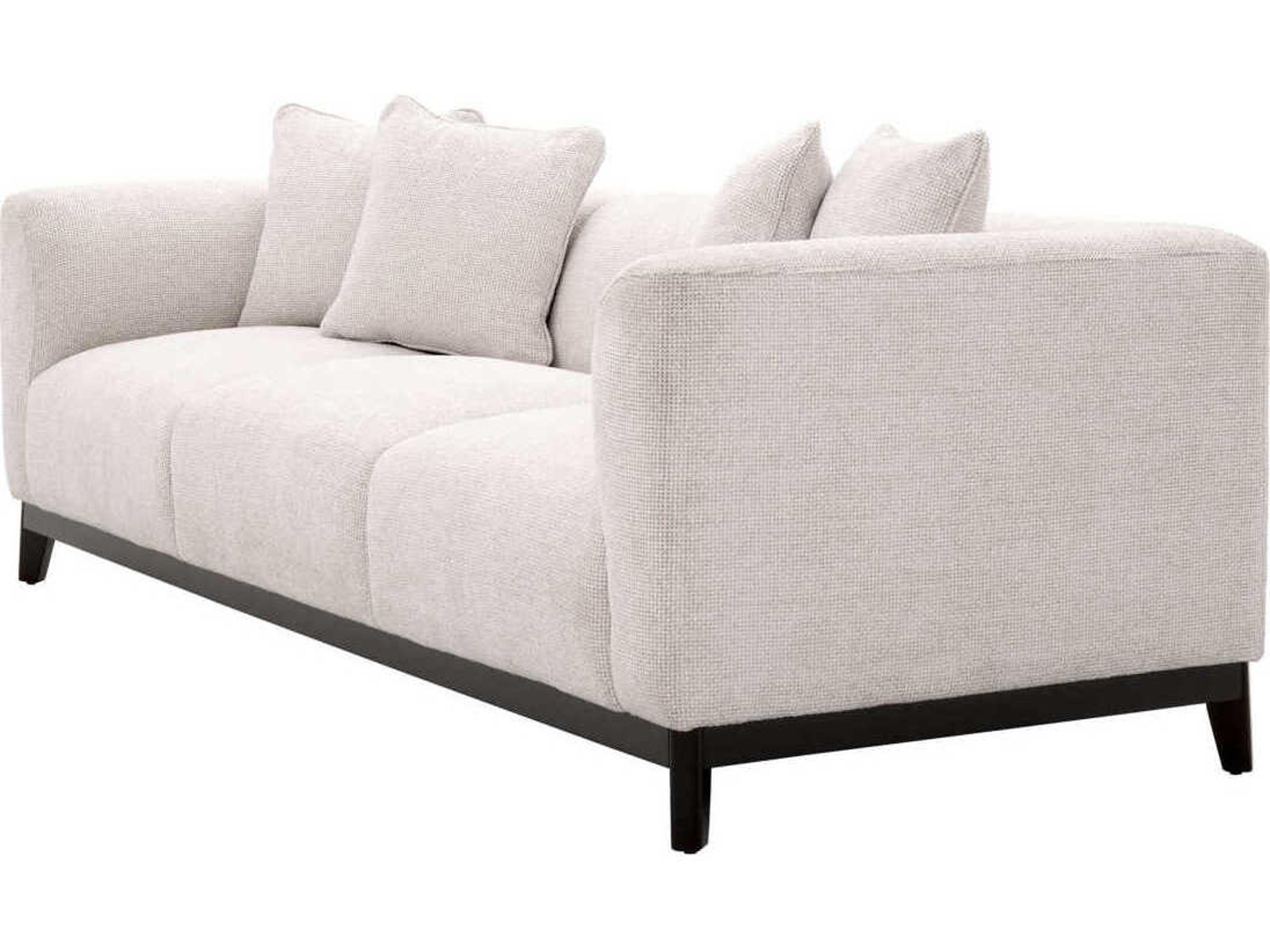 Eichholtz Corso White Upholstered Sofa