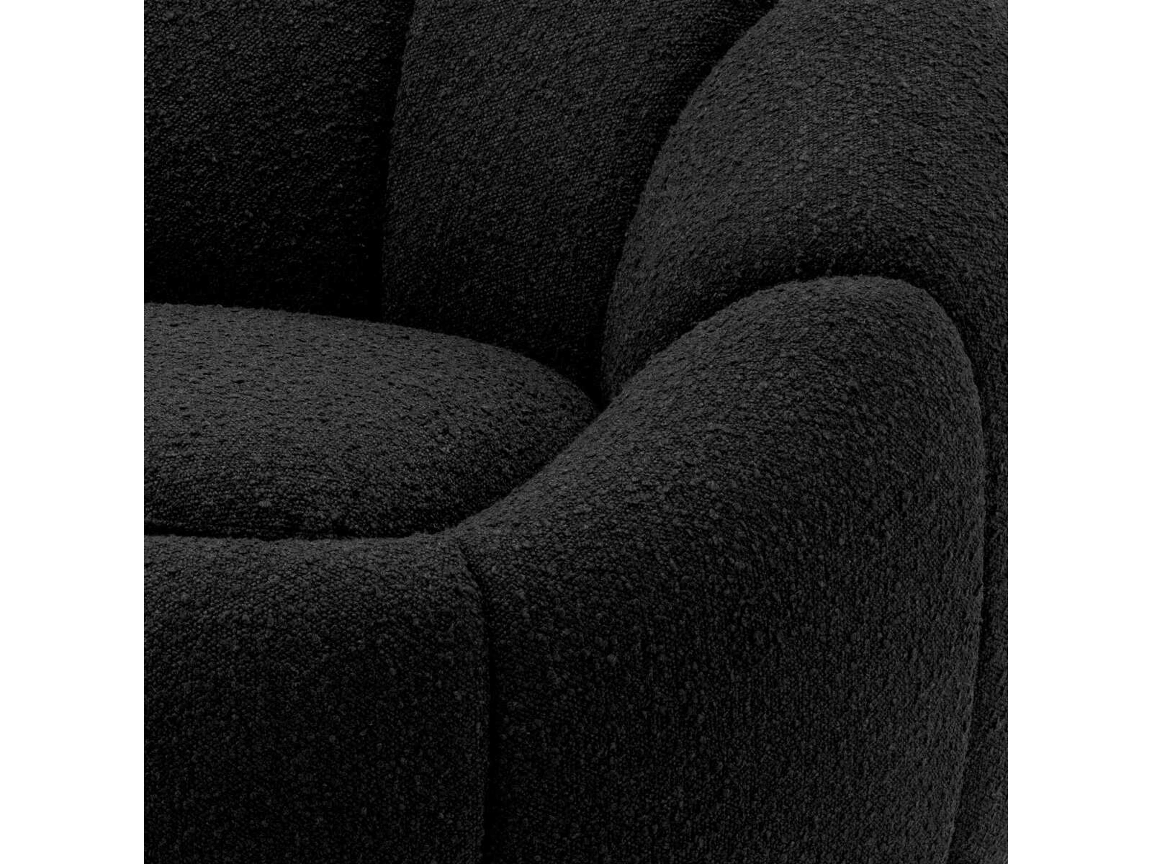 Eichholtz Inger Swivel Black Accent Chair