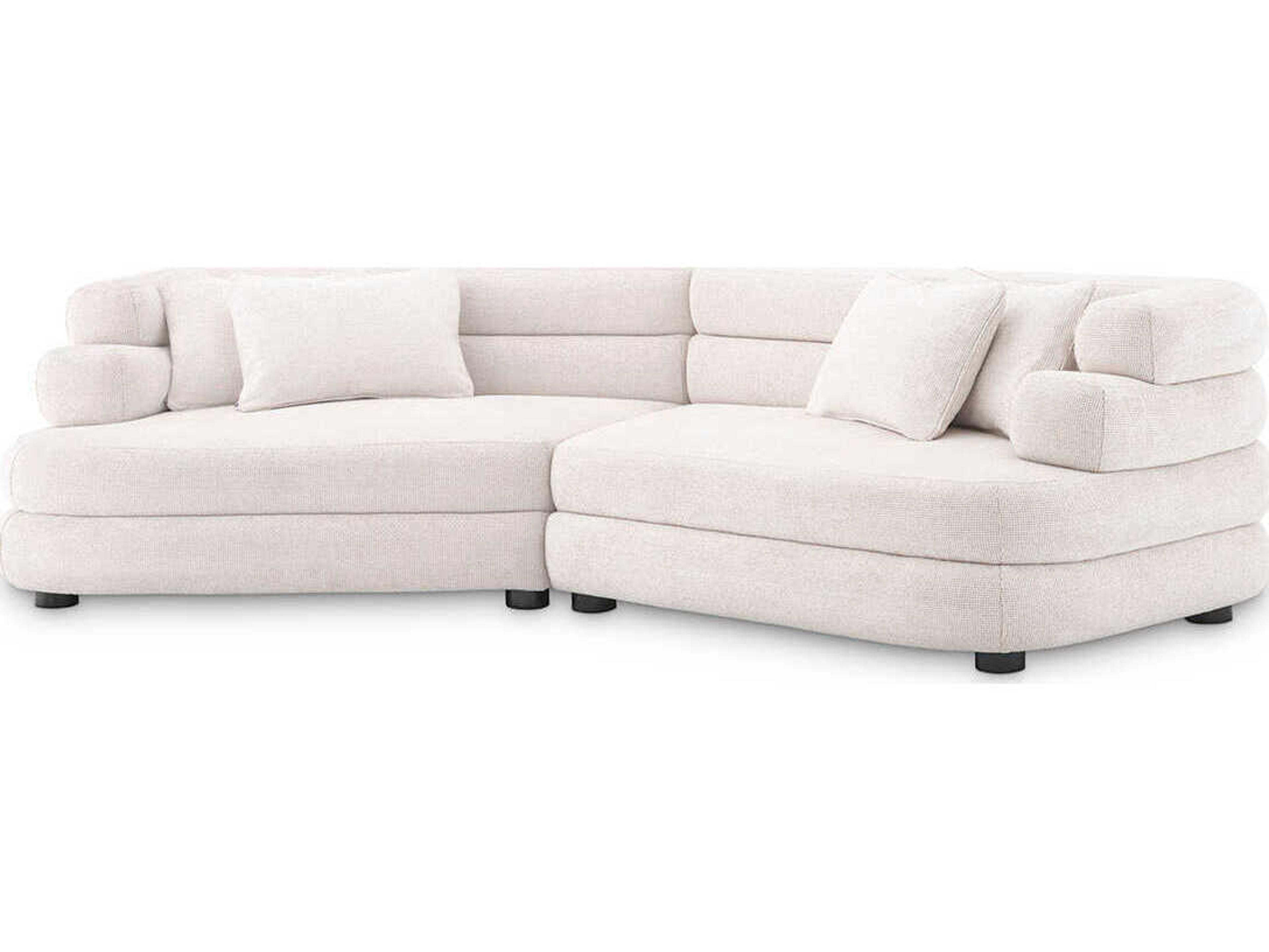 Malaga White Upholstered Modular