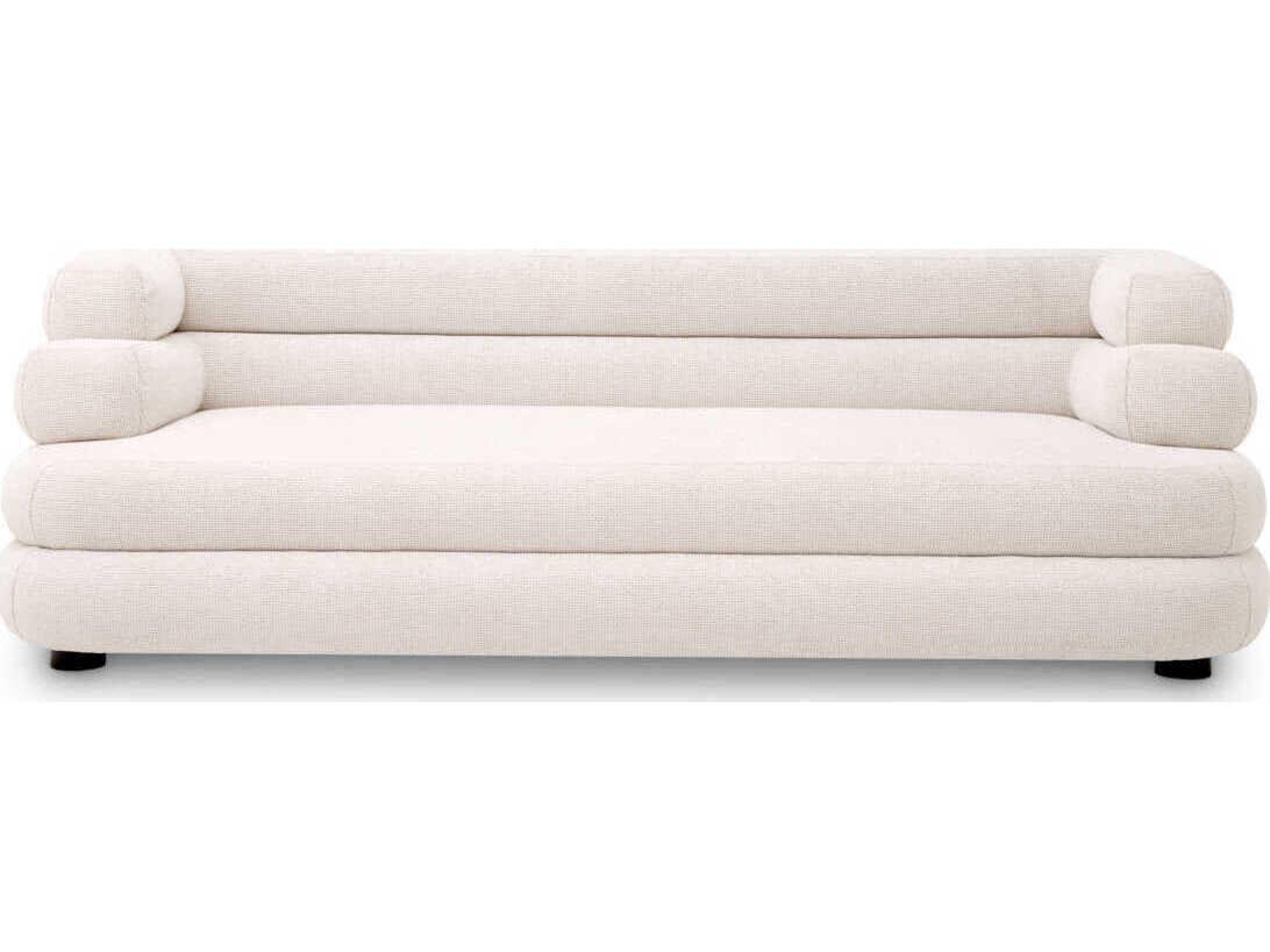 Eichholtz Malaga White Upholstered Sofa