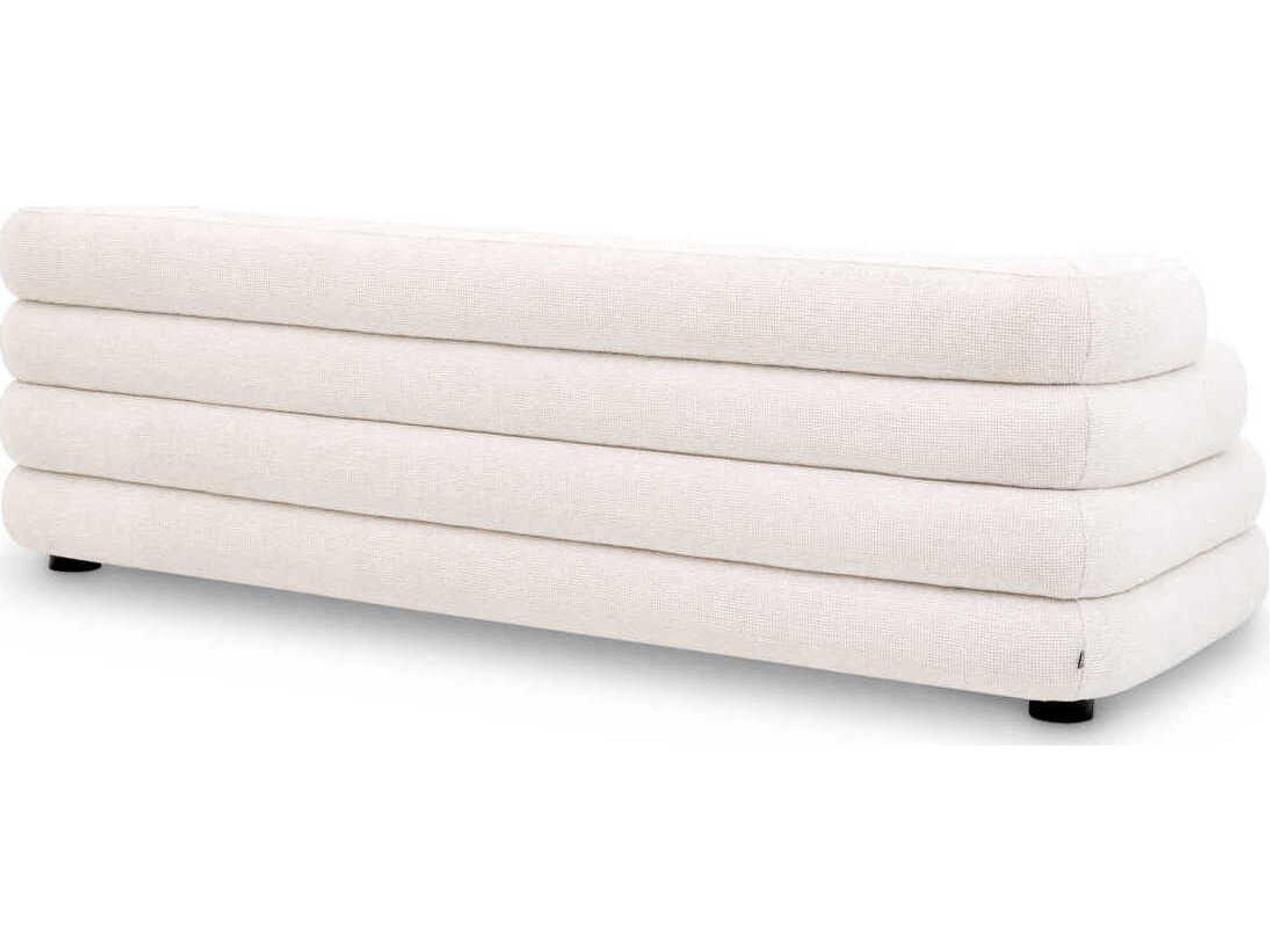 Eichholtz Malaga White Upholstered Sofa