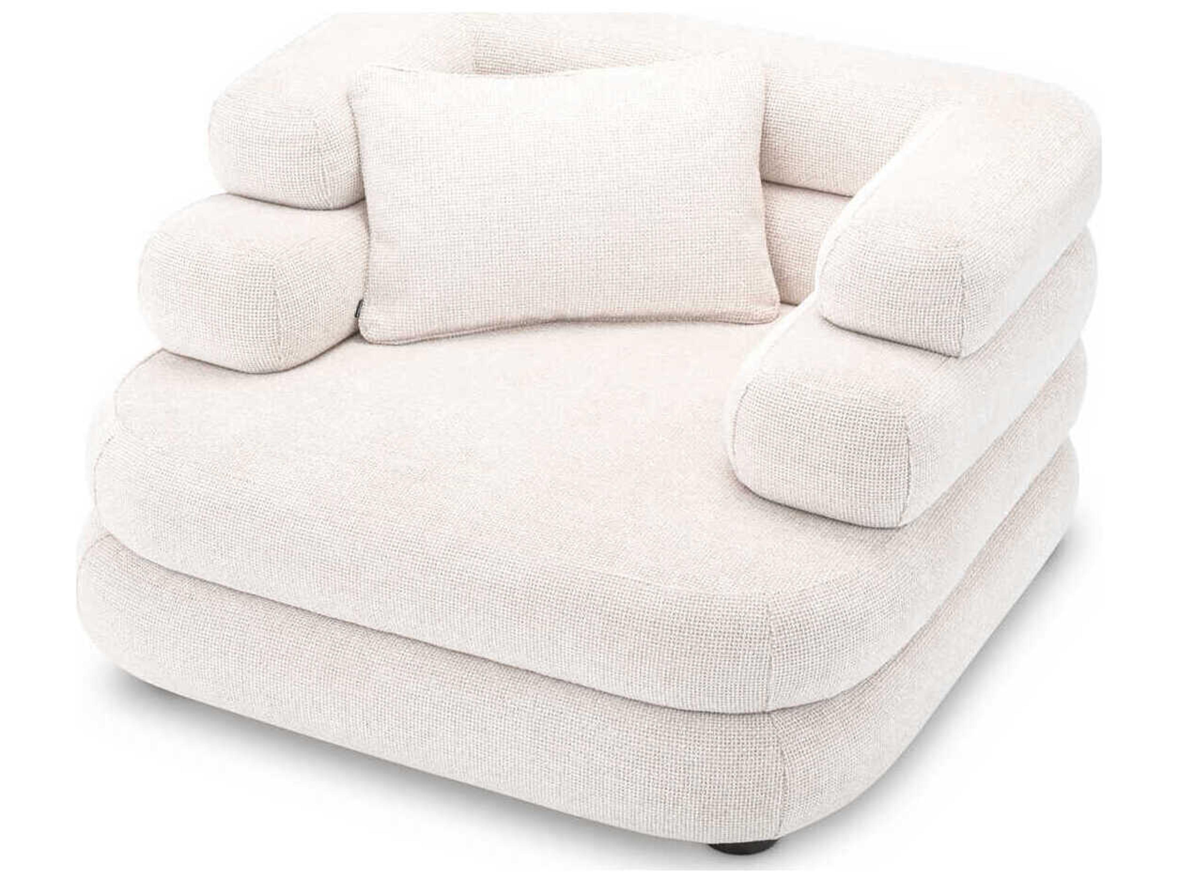 Eichholtz Malaga Cream Chair and a Half