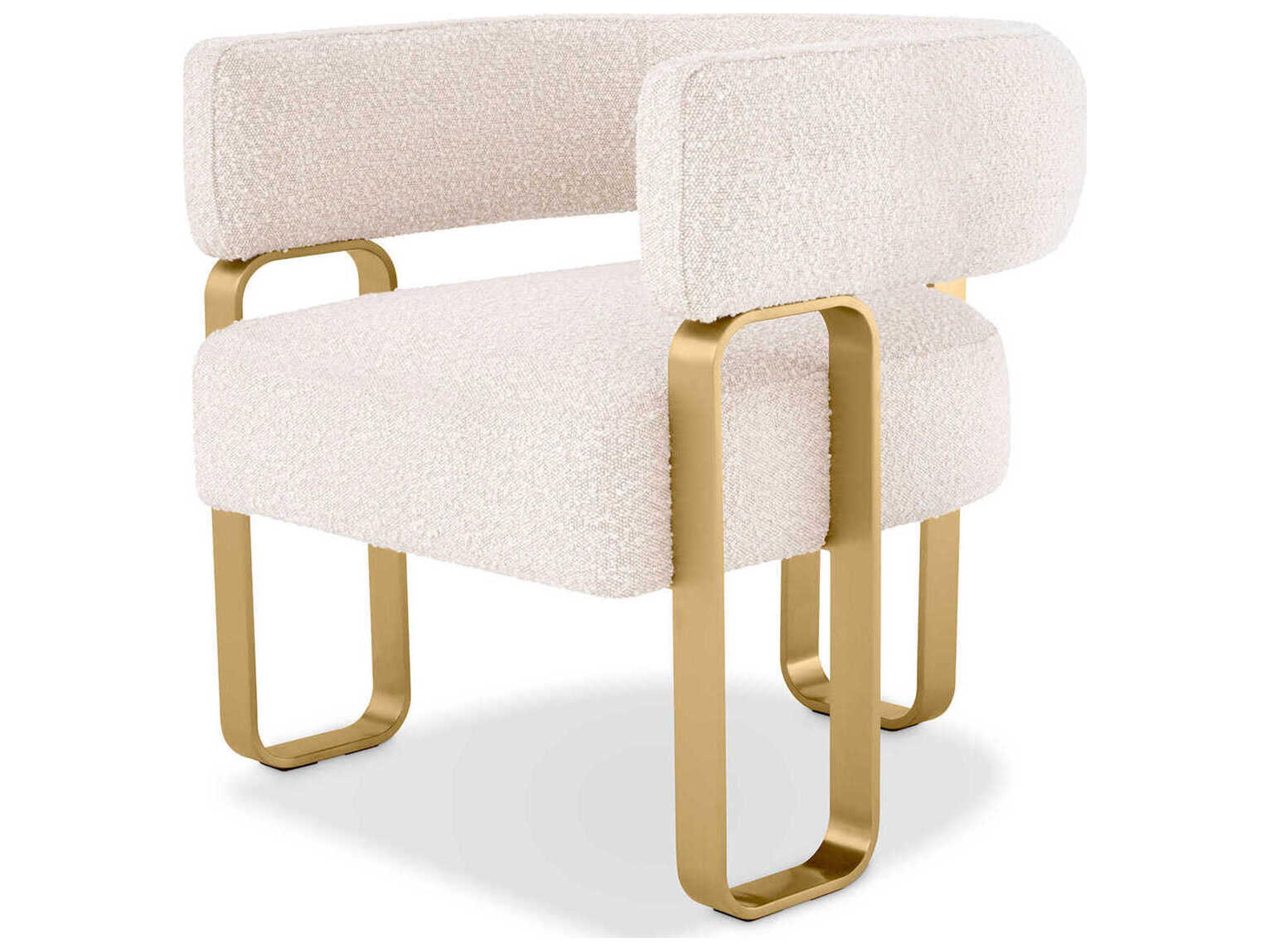 Capricorn Accent Chair in Cream Bouclé