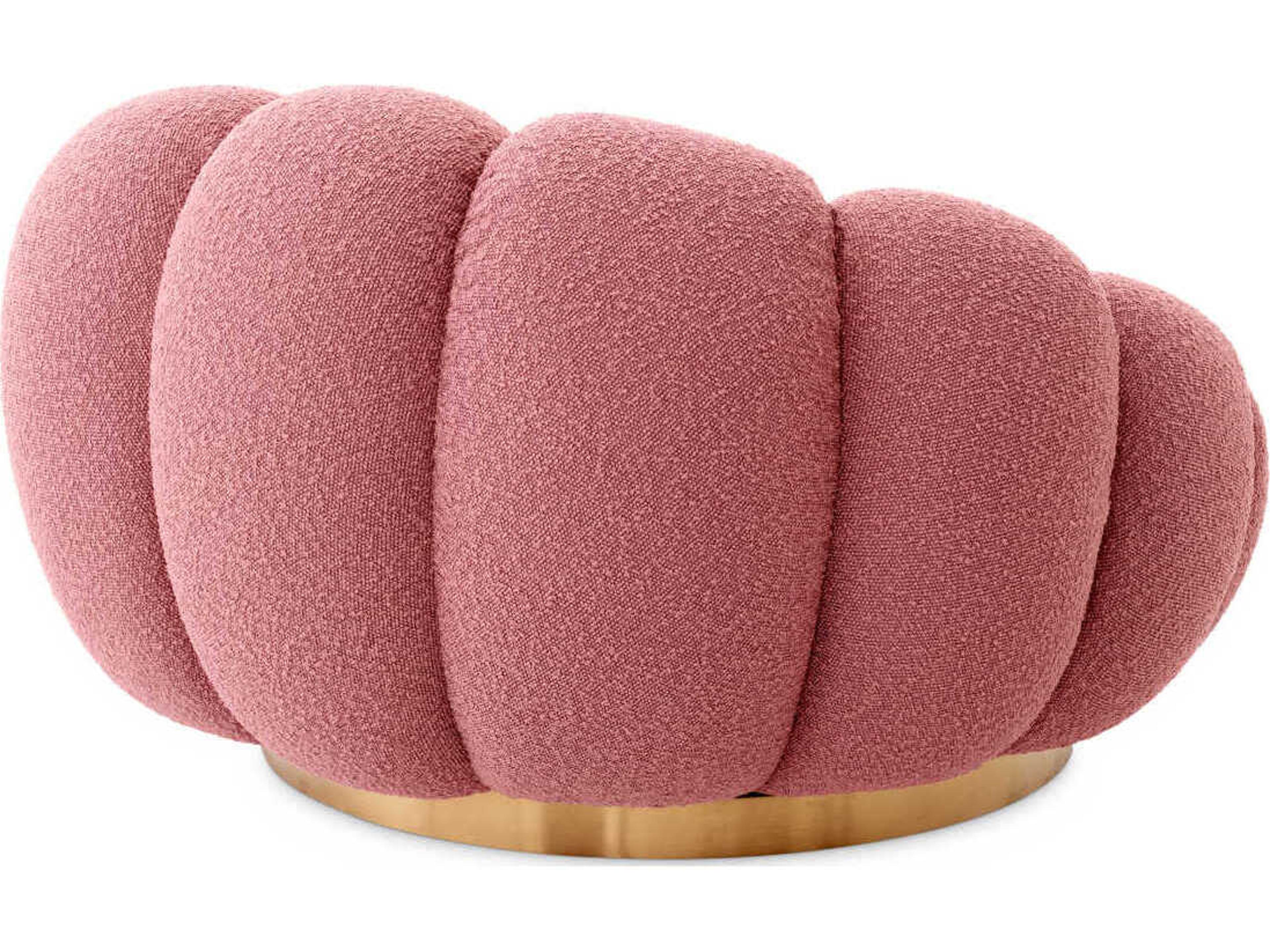 Eichholtz Mello Swivel Pink Accent Chair