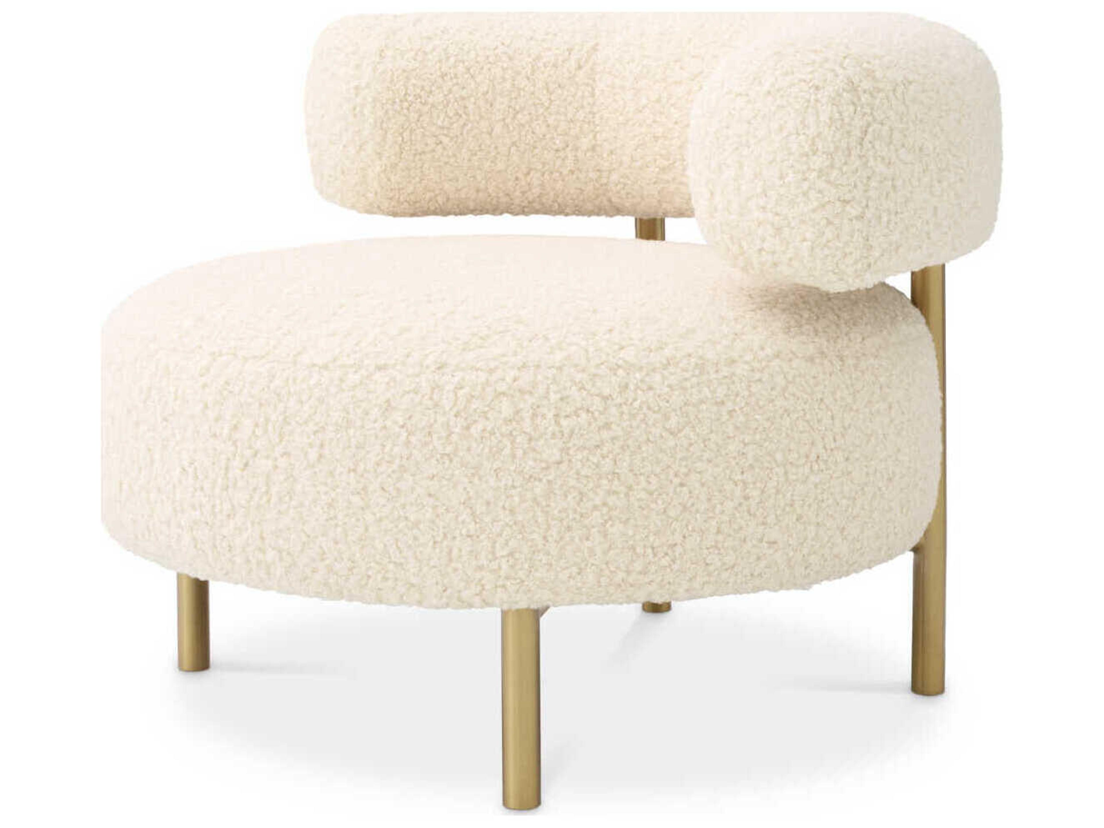 Cesare Sofa Lyssa Off-White Chesterfield Inspired