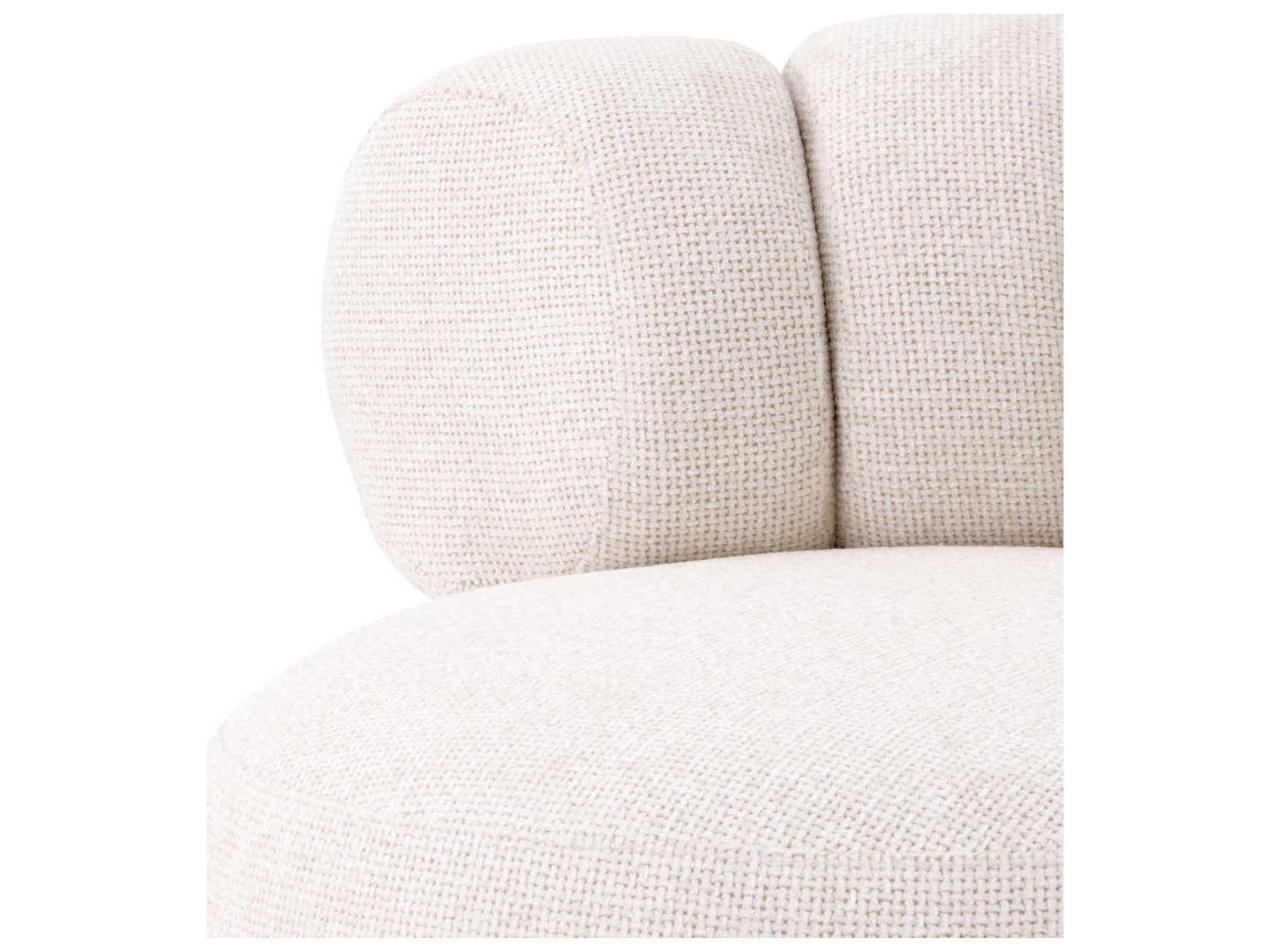 Eichholtz Phedra Swivel White Accent Chair