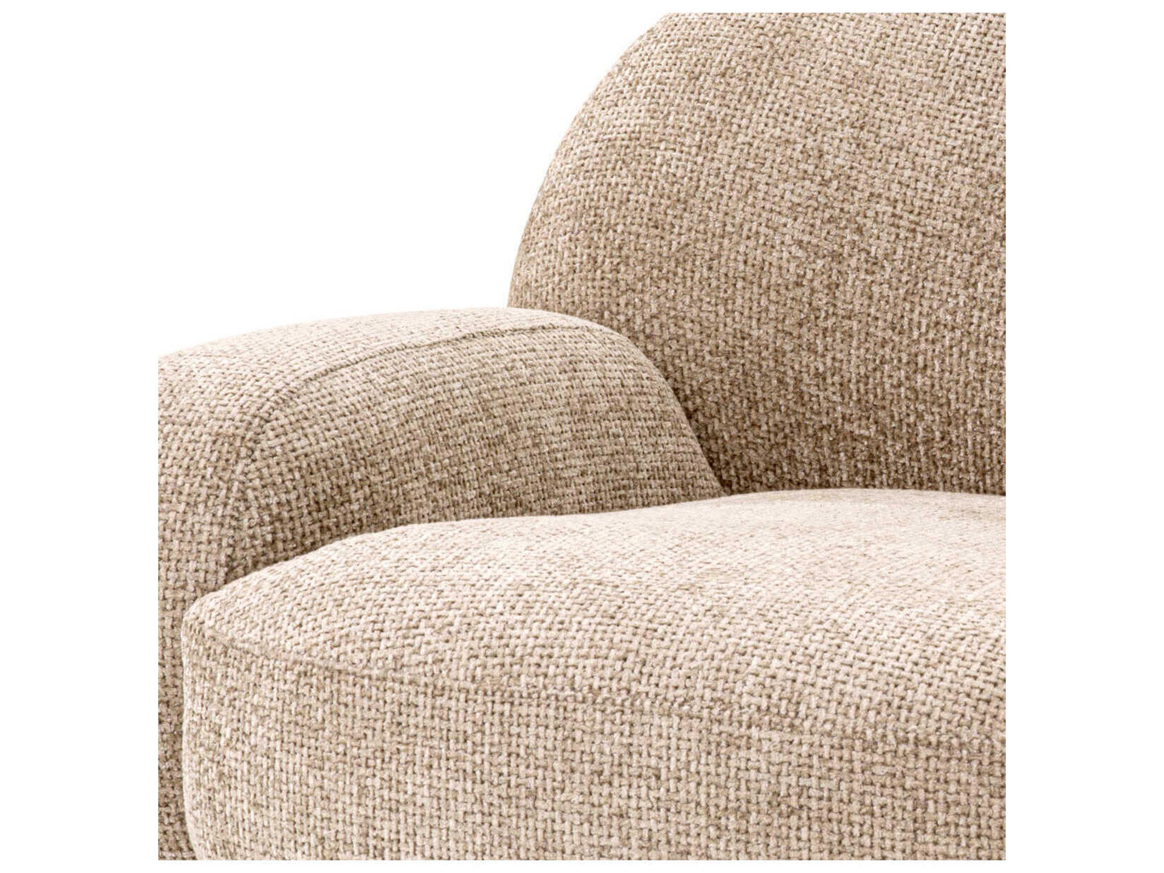 Eichholtz Udine Swivel Beige Accent Chair