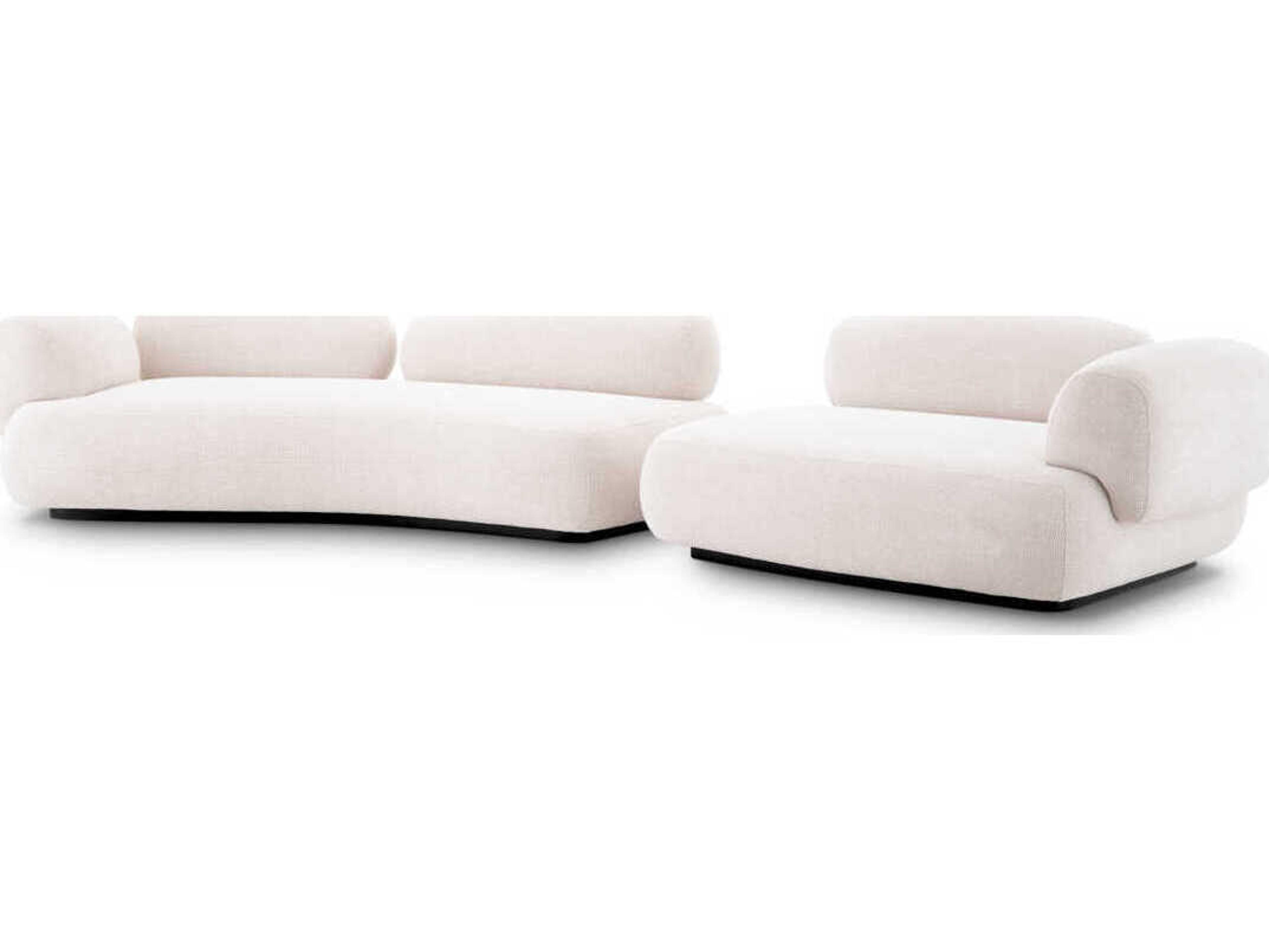 Cabrera Modular Sofa Off-White Upholstered