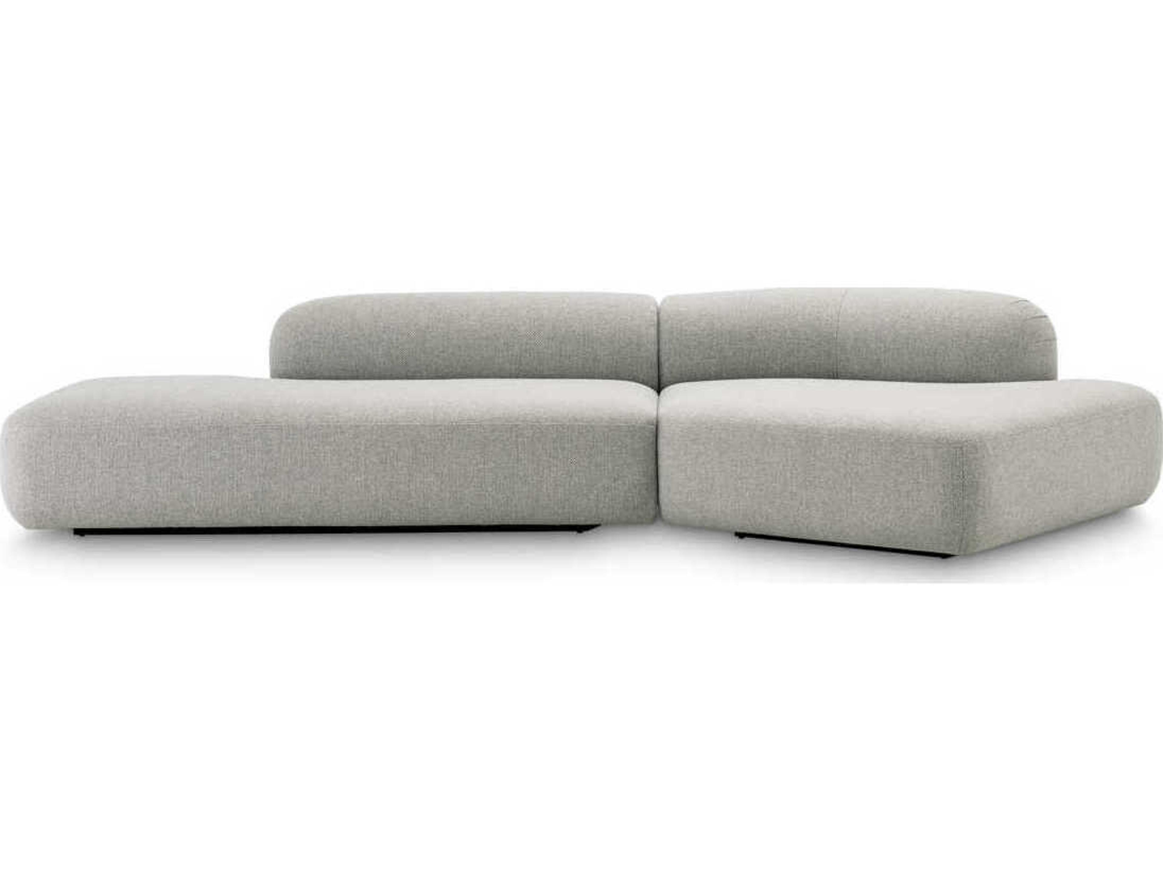 Eichholtz Taraval Reve Grey Black Base Upholstered Modular
