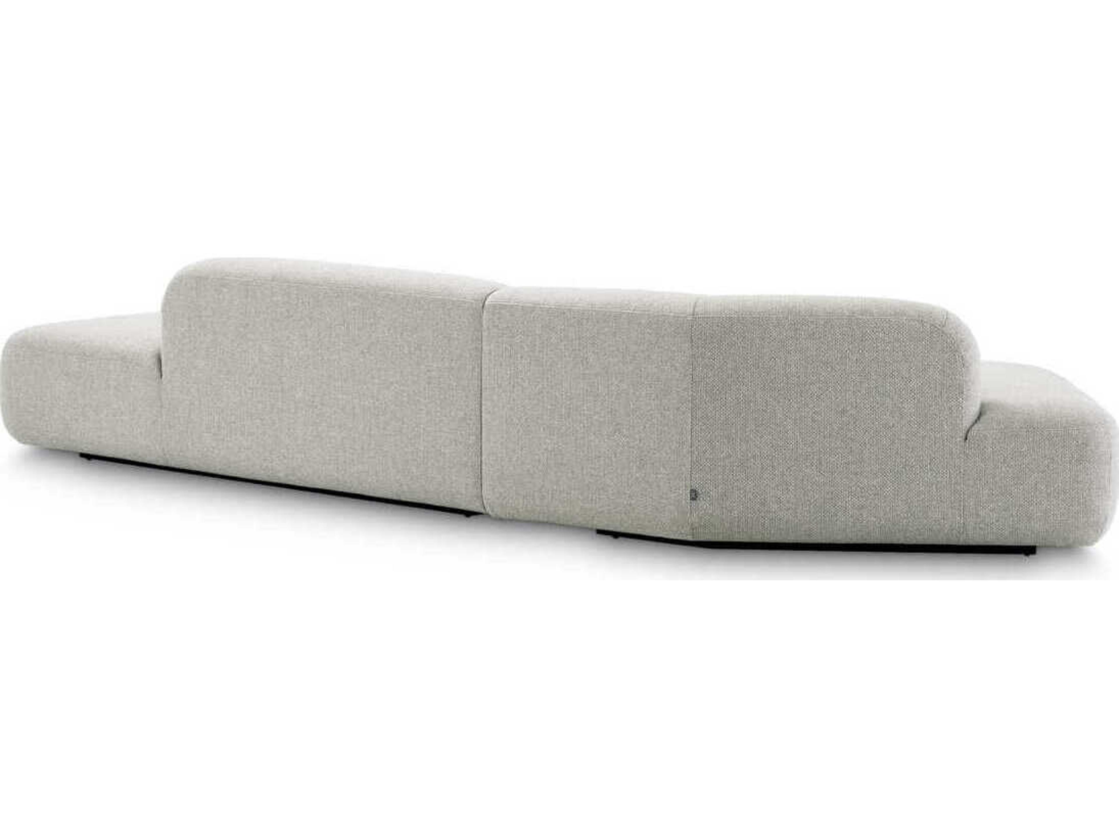 Eichholtz Taraval Reve Grey Black Base Upholstered Modular