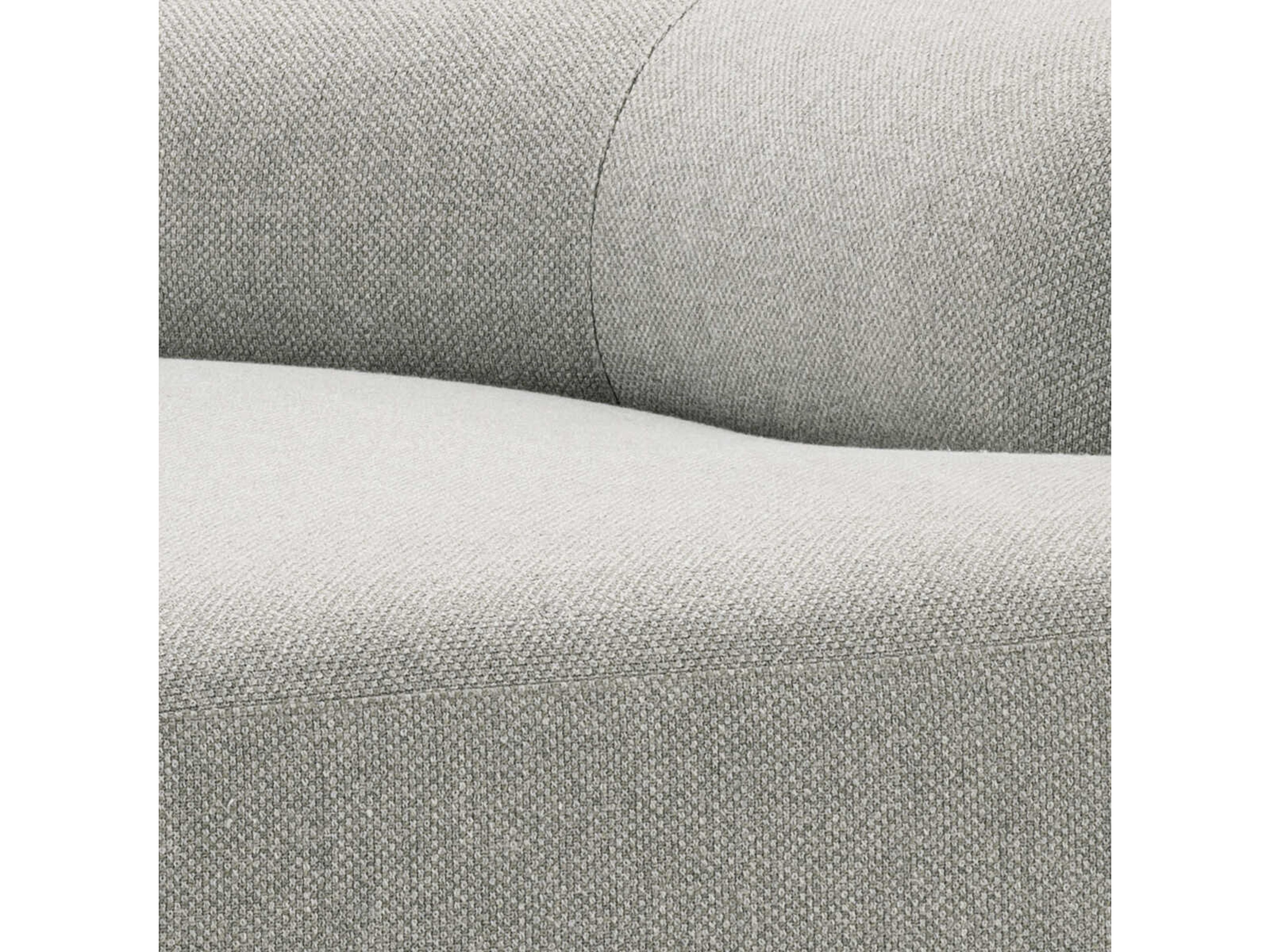 Eichholtz Taraval Reve Grey Black Base Upholstered Modular