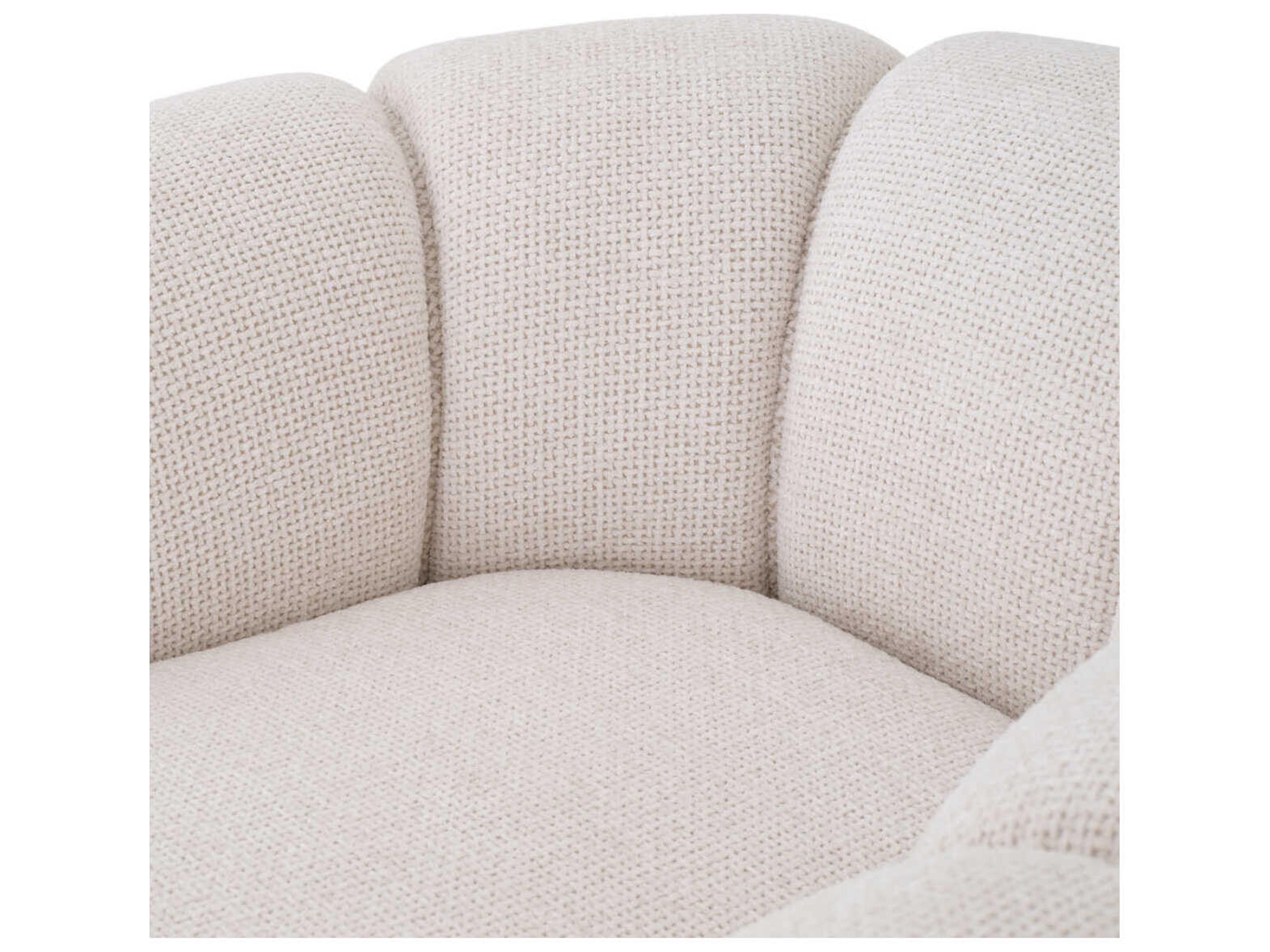 Eichholtz Sunset Swivel Cream Accent Chair
