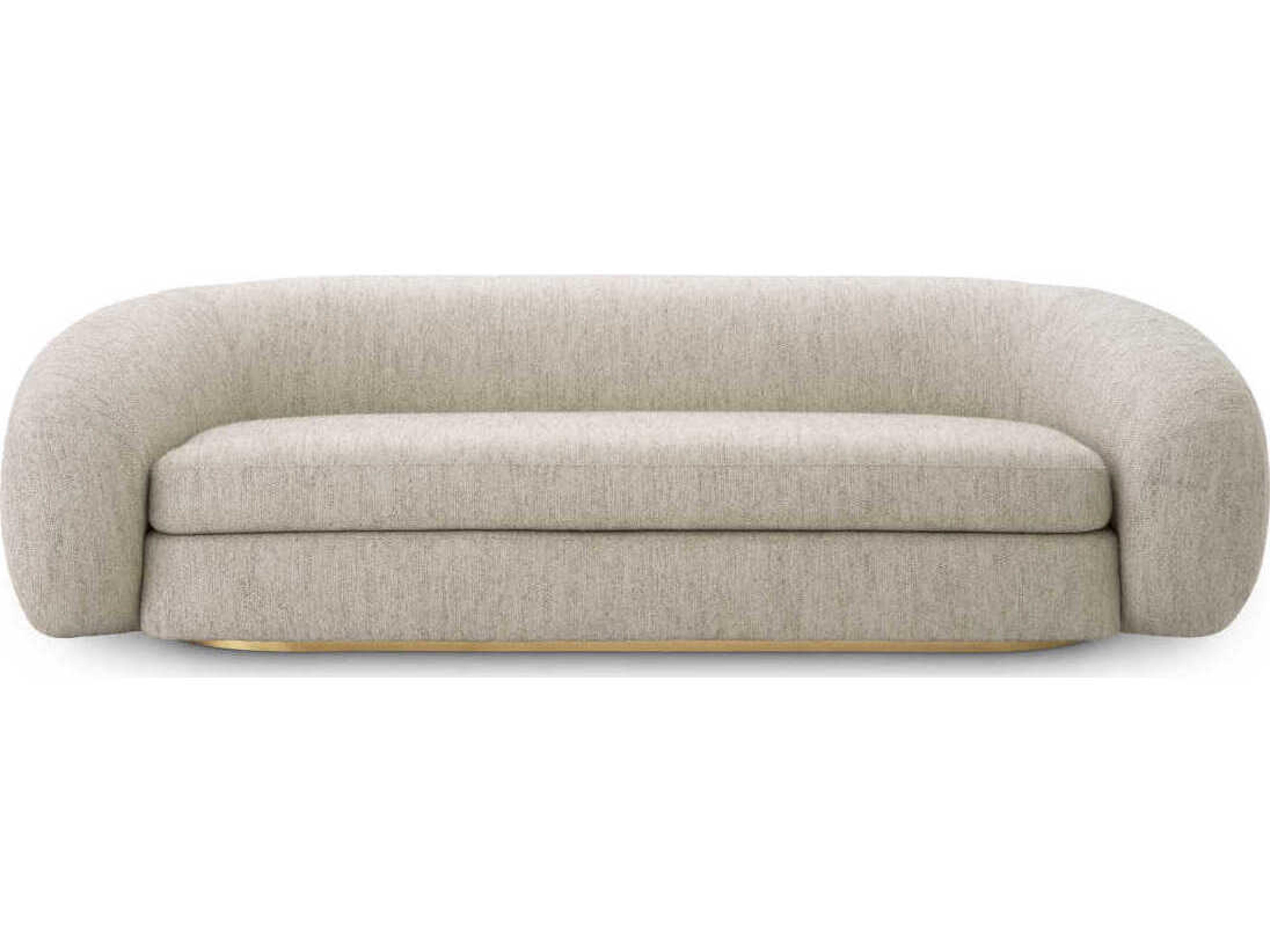 Eichholtz Cosenza Gray Upholstered Sofa