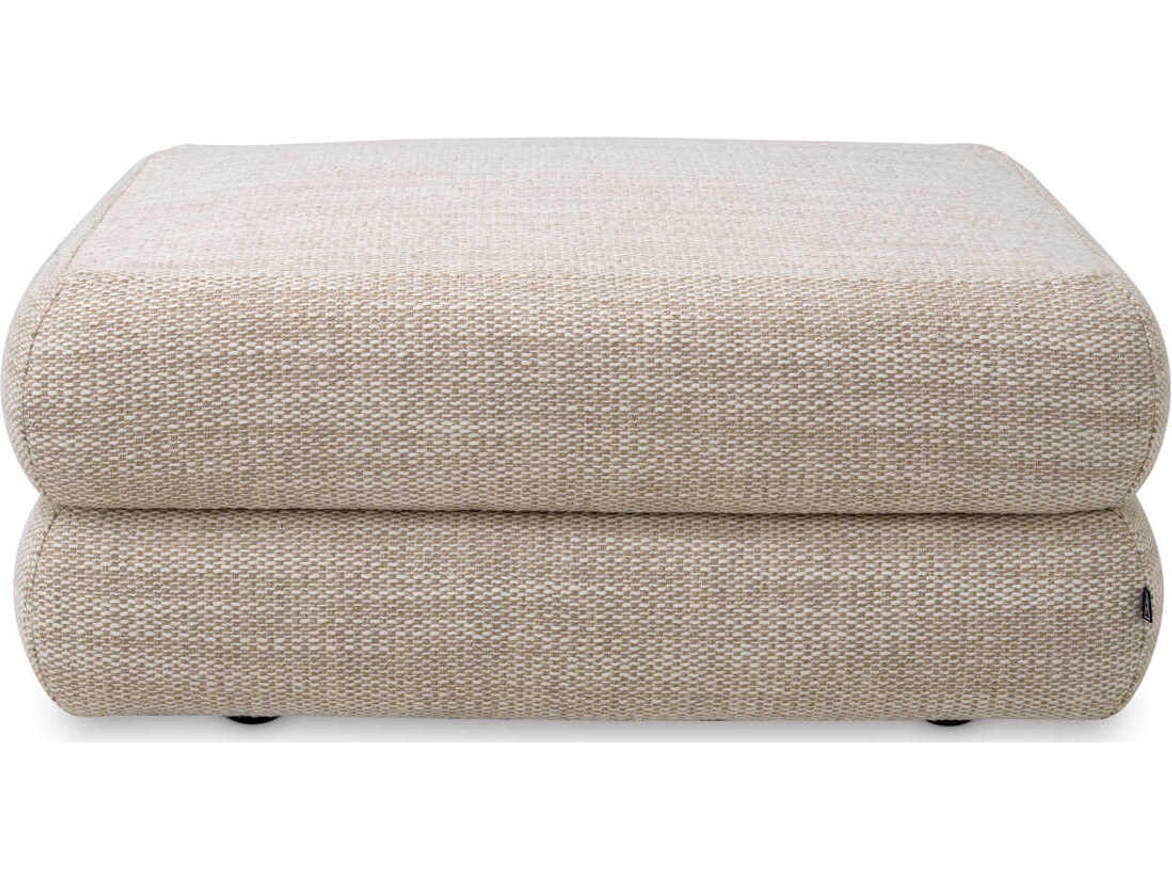 Eichholtz Malaga Skyward Sand Black Feet Beige Upholstered Modular