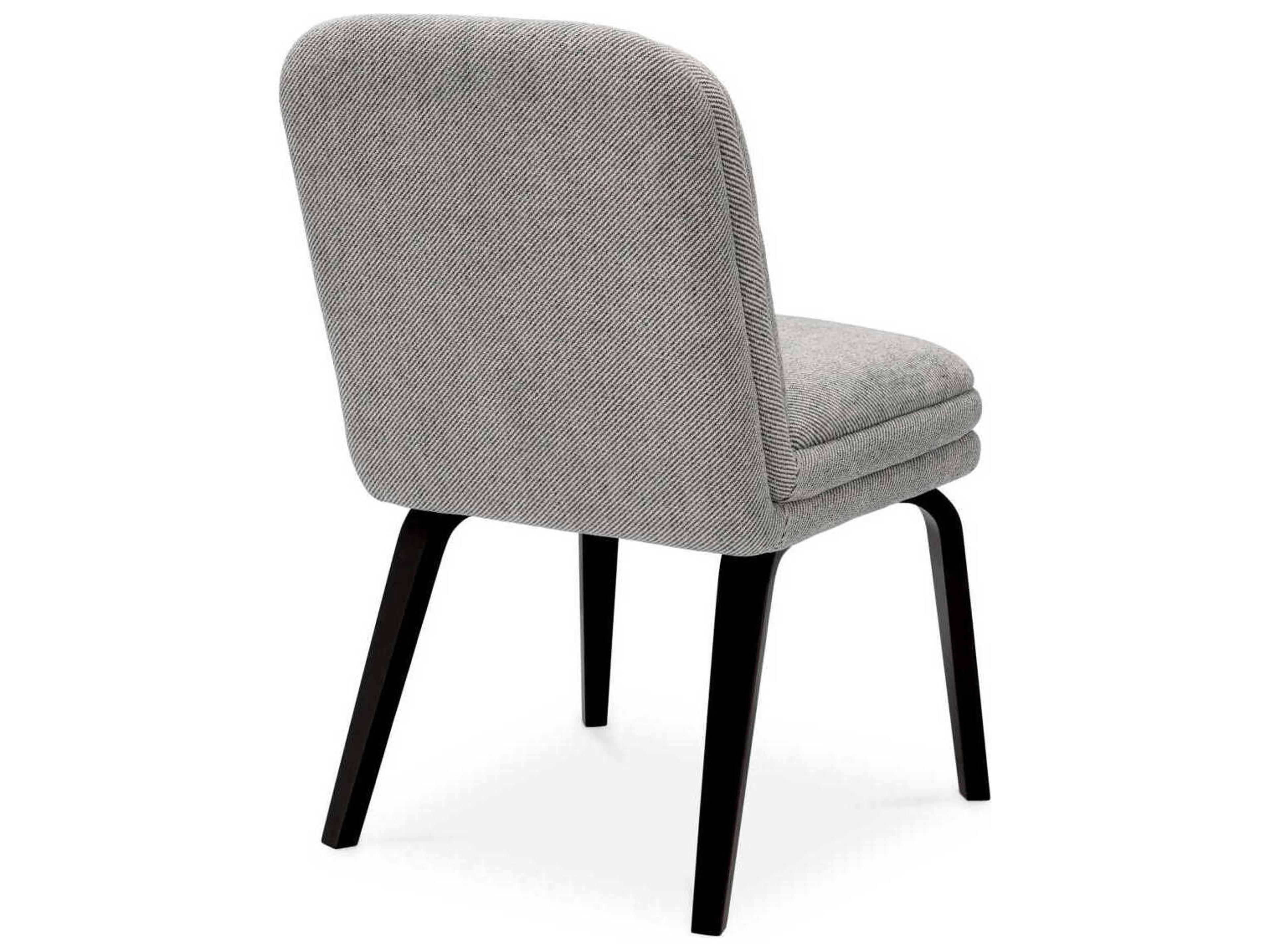 Eichholtz Lucia Gray Upholstered Armless Dining Chair