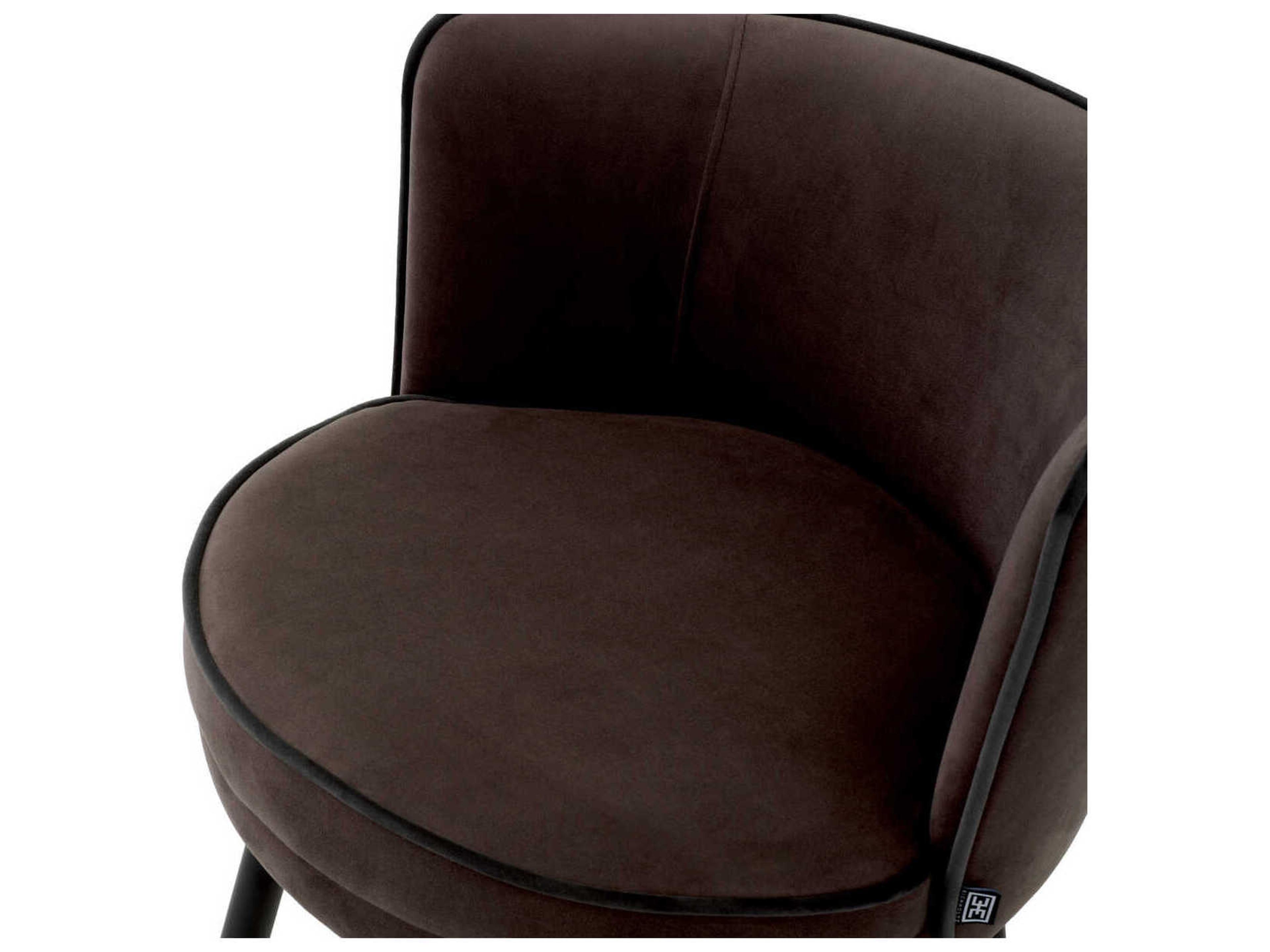 Eichholtz Grenada Upholstered Swivel Counter Stool