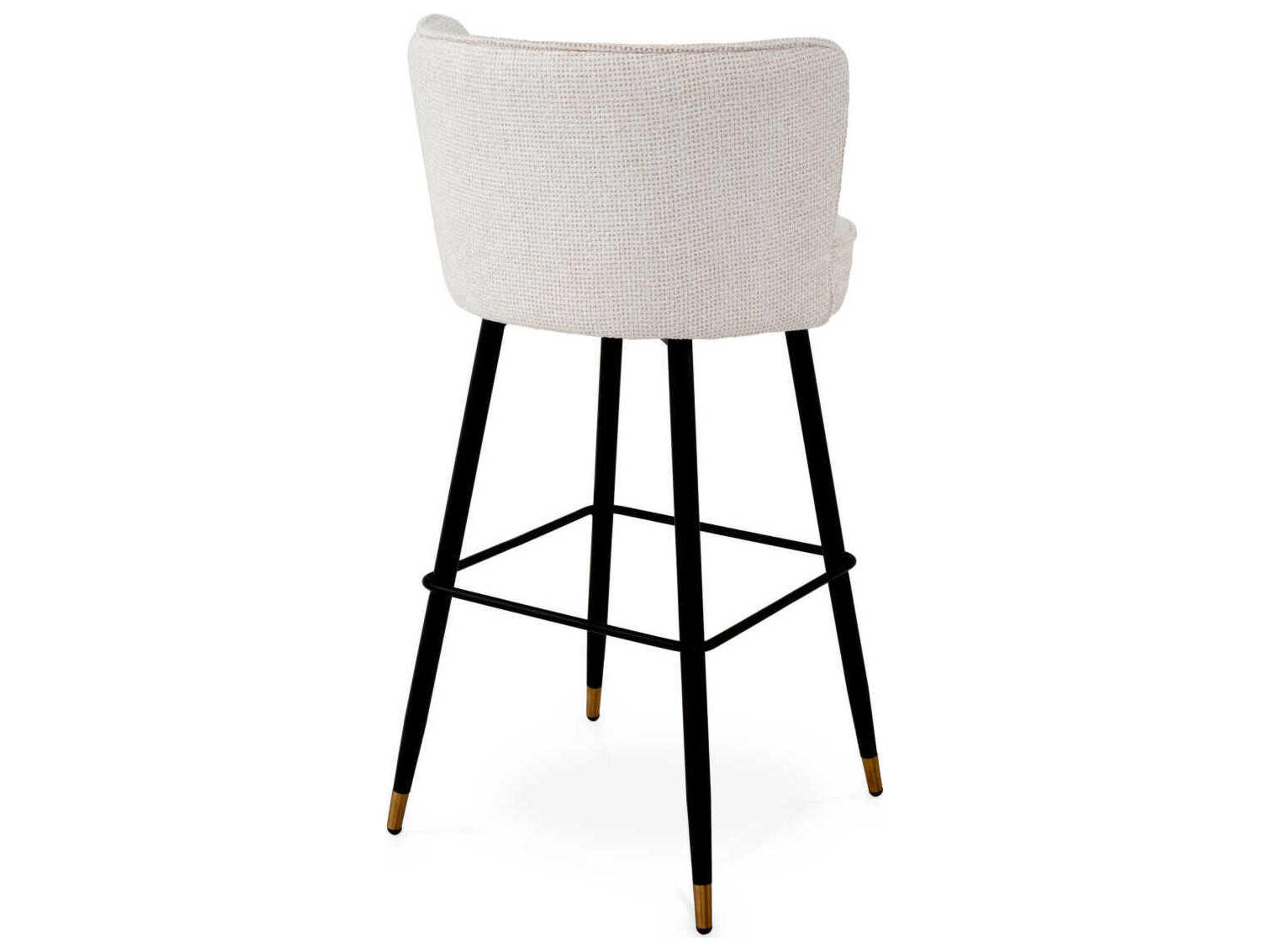 Eichholtz Grenada Upholstered Swivel Bar Stool