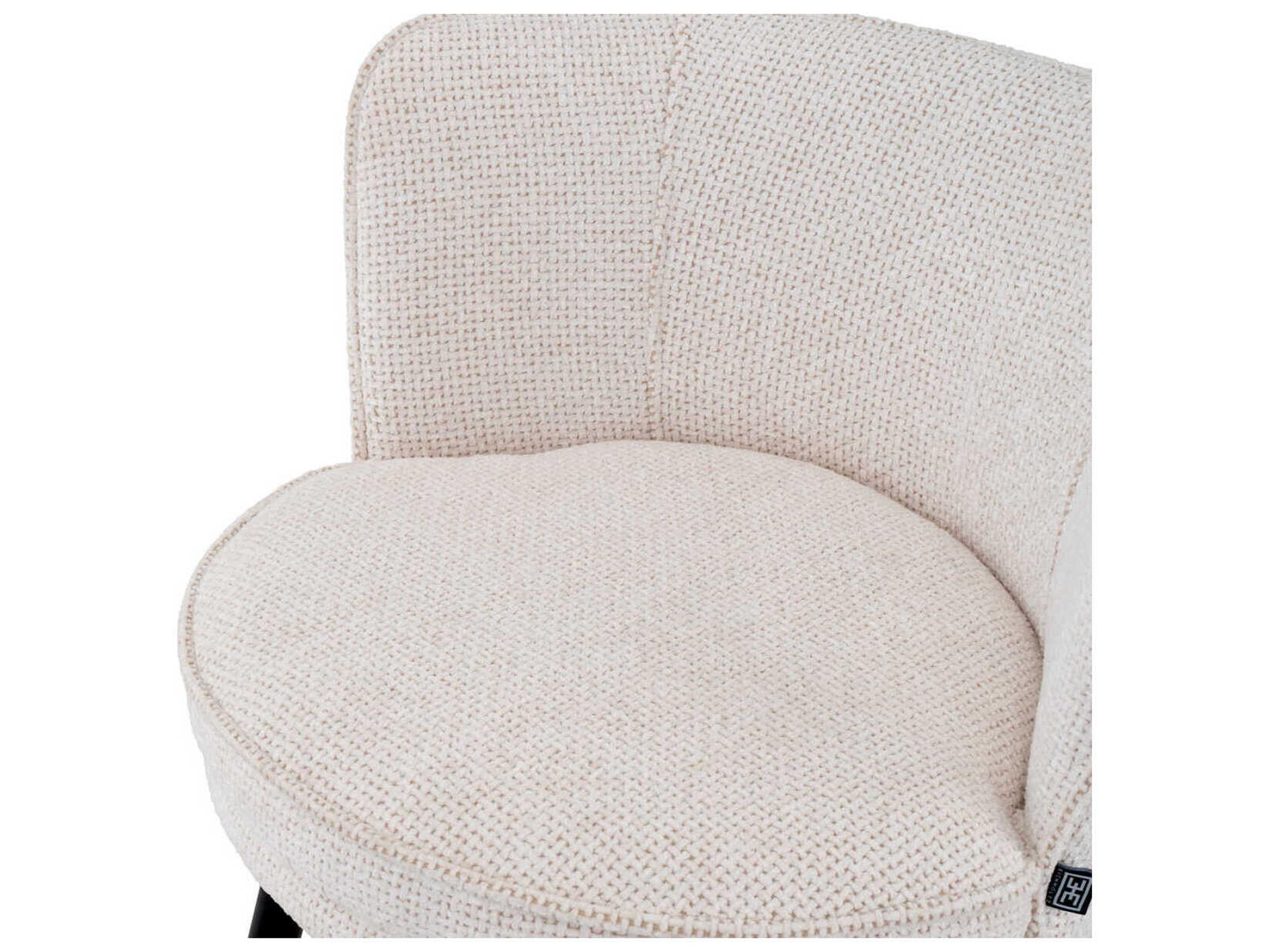 Eichholtz Grenada Upholstered Swivel Counter Stool