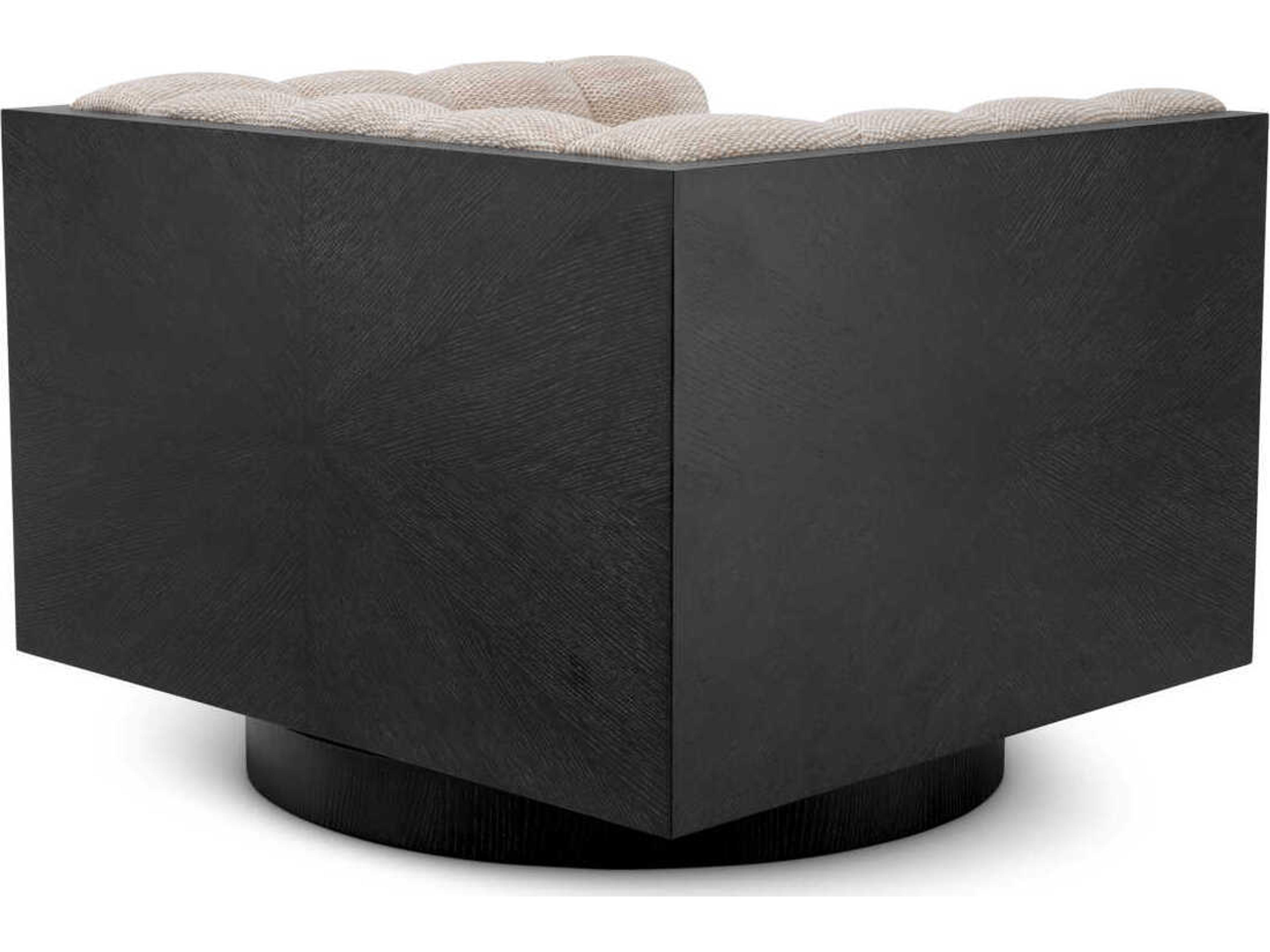 Eichholtz Davide Swivel Beige Accent Chair