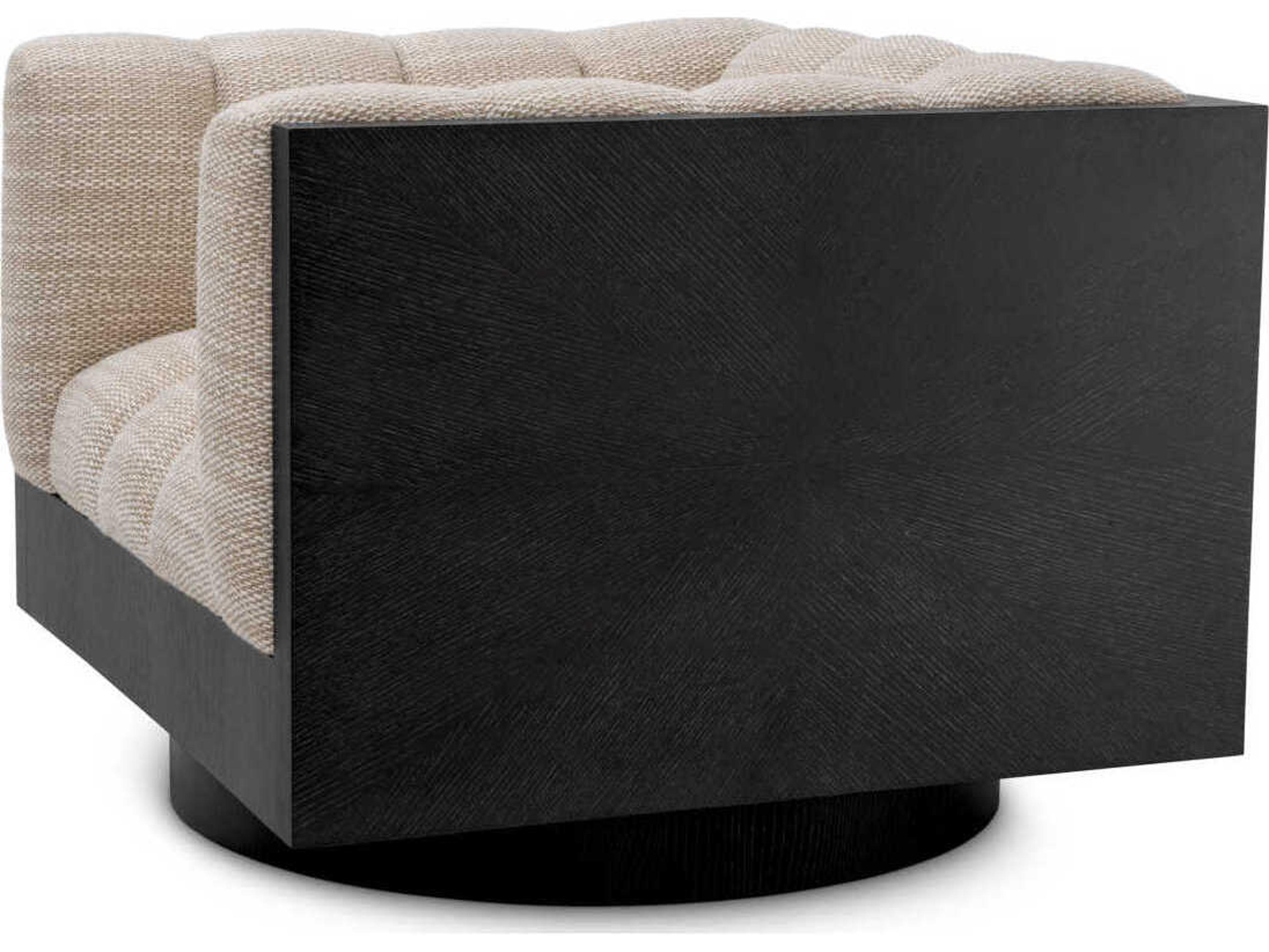 Eichholtz Davide Swivel Beige Accent Chair