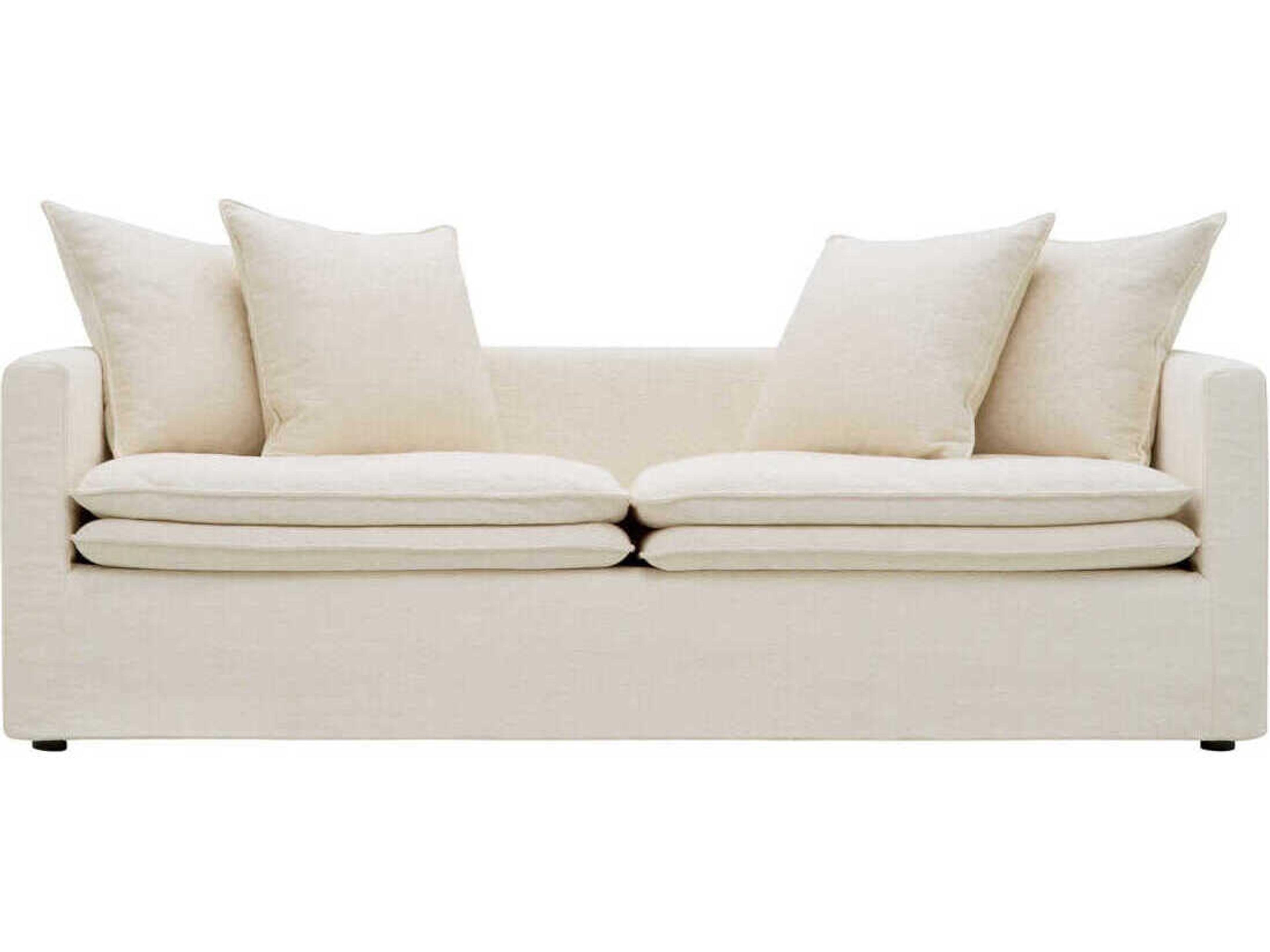 Eichholtz Montgomery White Upholstered Sofa